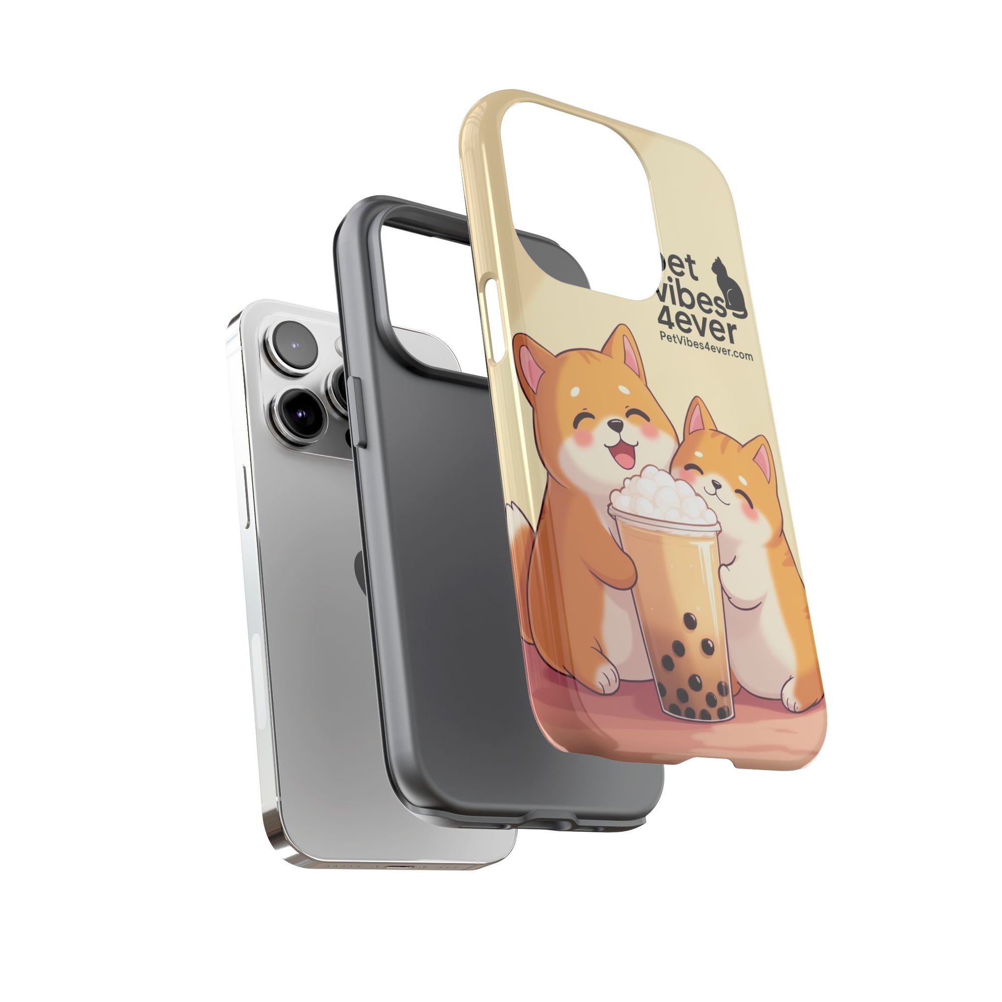 Cute Corgi Phone Cases - Playful Pet Vibes, Dog Lover Gift, Cute Animal Accessories, Pet Owner Decoration, kawaii phone cover