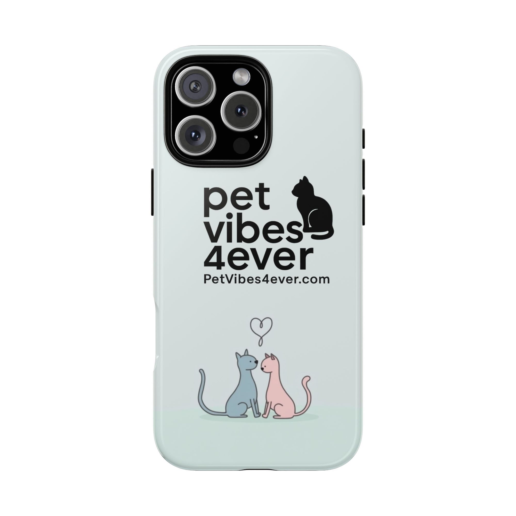 Pet Lover Phone Case - Cute Cat Lover Gift, Animal Protective Cover, Pet Vibes Merchandise, Birthday Present, Custom Phone Accessory
