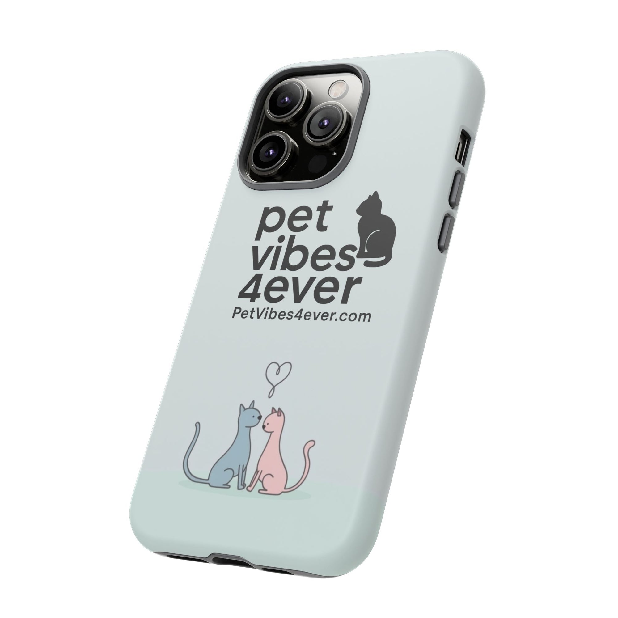 Pet Lover Phone Case - Cute Cat Lover Gift, Animal Protective Cover, Pet Vibes Merchandise, Birthday Present, Custom Phone Accessory