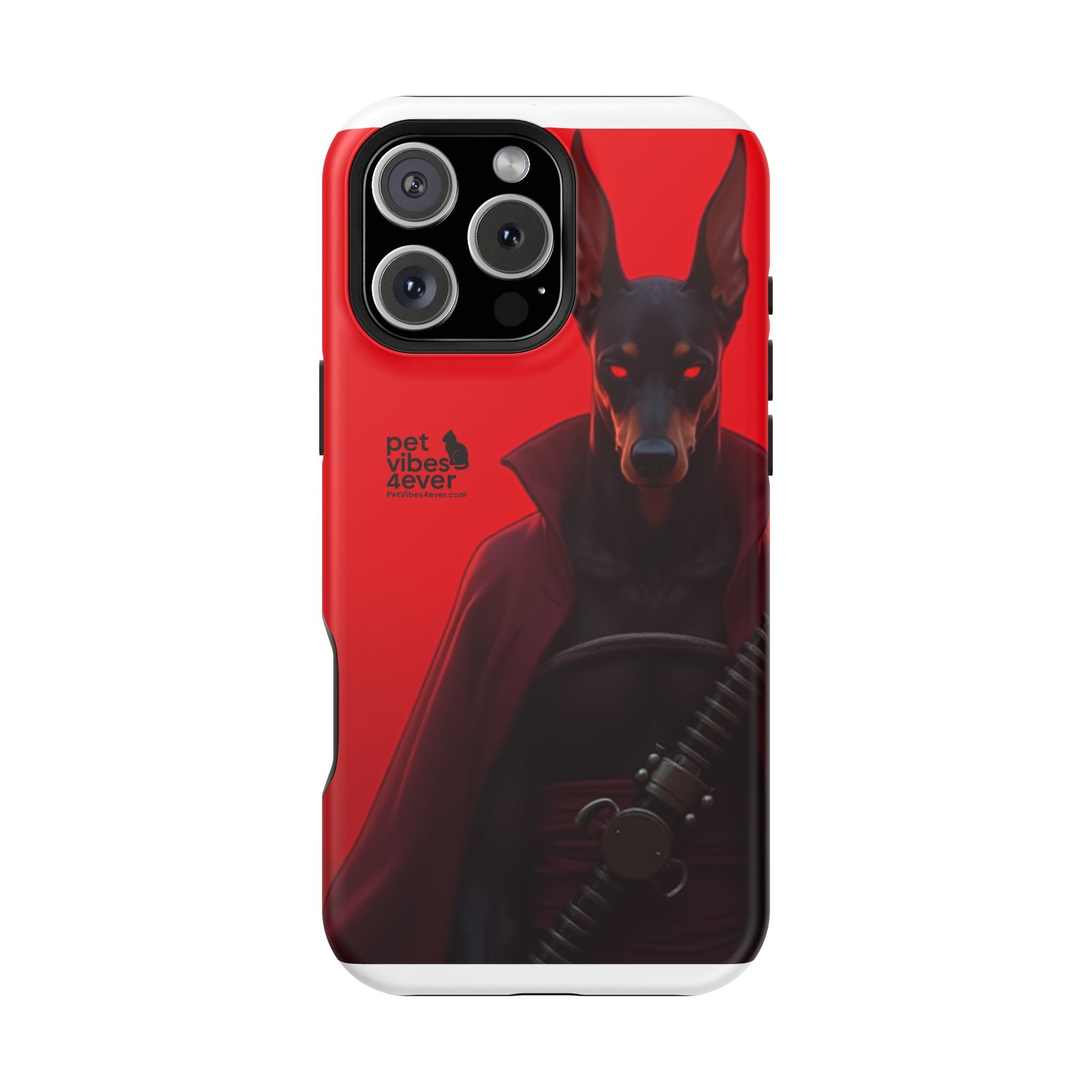 Impact-Resistant Phone Cases with Bold Dog Design, Durable Silicone, Gifts for Dog Lovers, Unique Cell Phone Accessories, Pet-Themed Gifts
