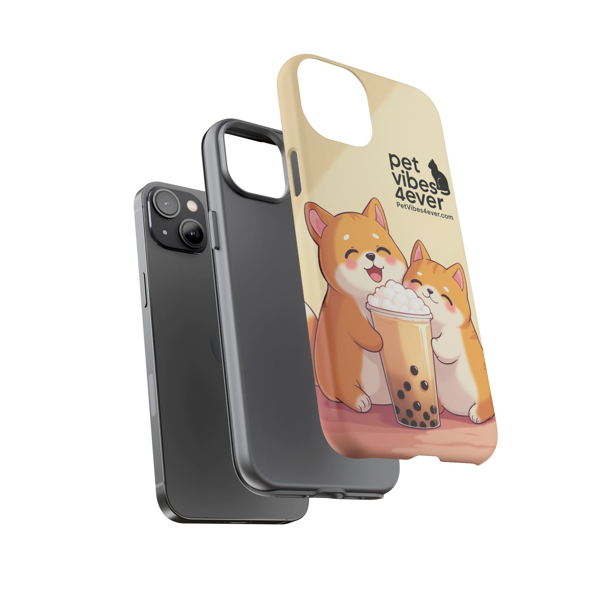 Cute Corgi Phone Cases - Playful Pet Vibes, Dog Lover Gift, Cute Animal Accessories, Pet Owner Decoration, kawaii phone cover