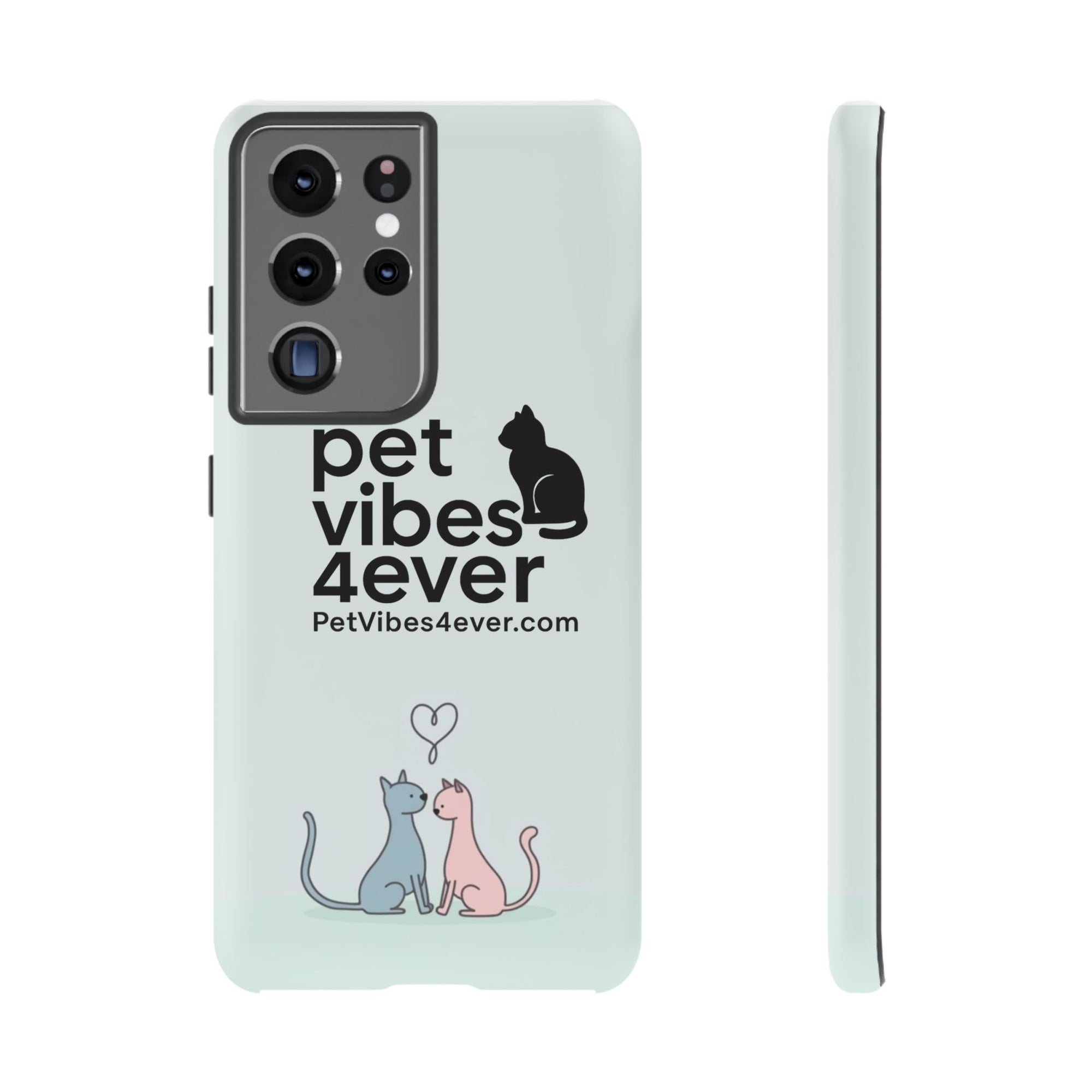 Cute Cat Phone Case, Colorful Tough Case for Pet Lovers, Cat-Themed Accessory, Gift for Animal Lovers, Mobile Phone Protection
