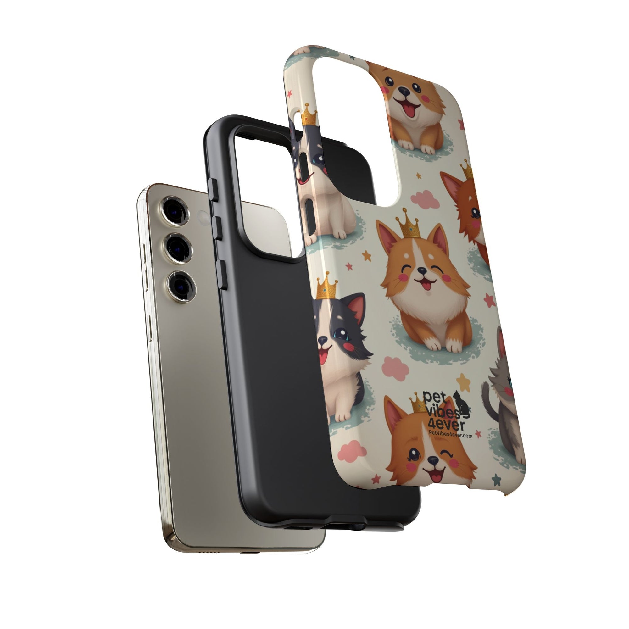 Cute Pet Phone Case, Animal Lover Gift, Dog Cat Lover Accessory, Phone Cover for Pet Parents, Birthday Gift for Pet Owners