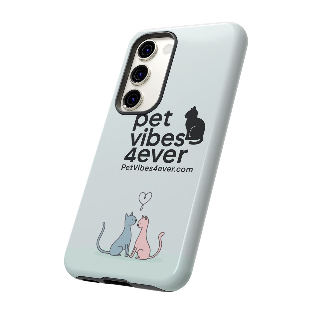 Cute Cat Phone Case, Colorful Tough Case for Pet Lovers, Cat-Themed Accessory, Gift for Animal Lovers, Mobile Phone Protection