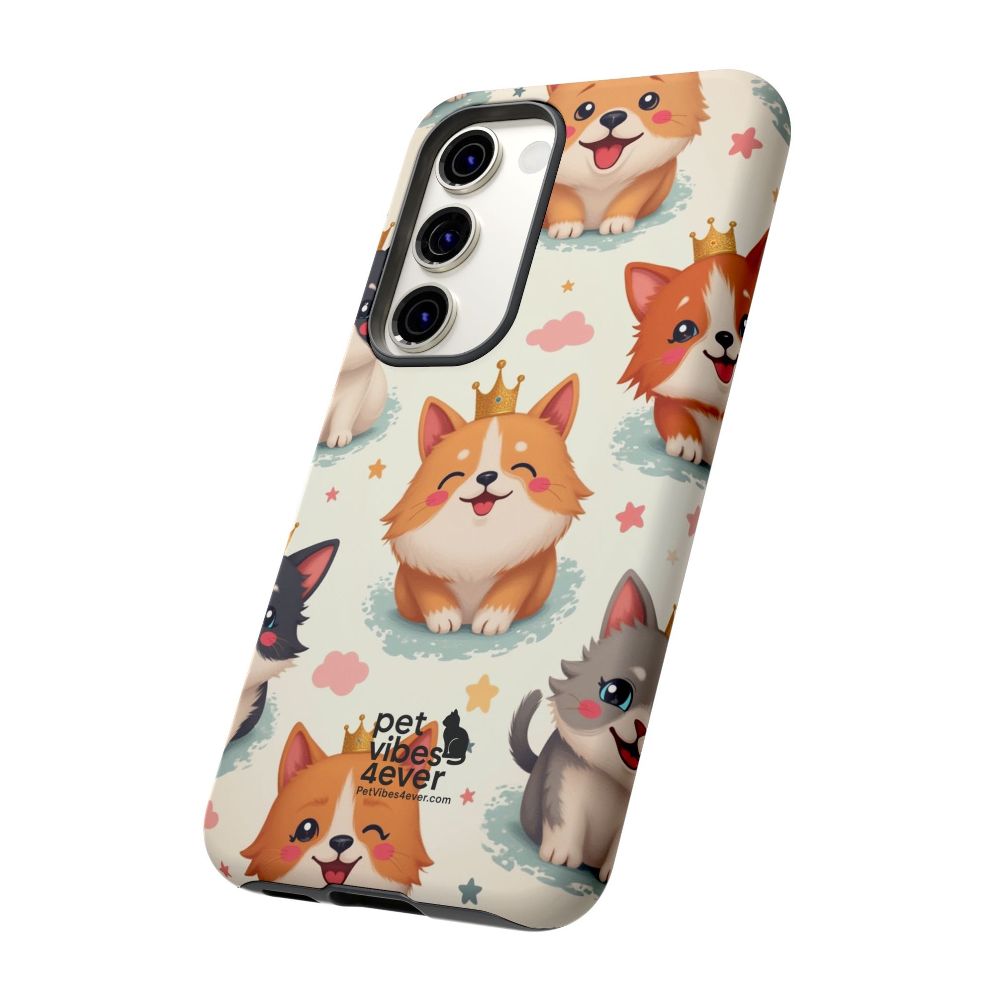 Cute Pet Phone Case, Animal Lover Gift, Dog Cat Lover Accessory, Phone Cover for Pet Parents, Birthday Gift for Pet Owners