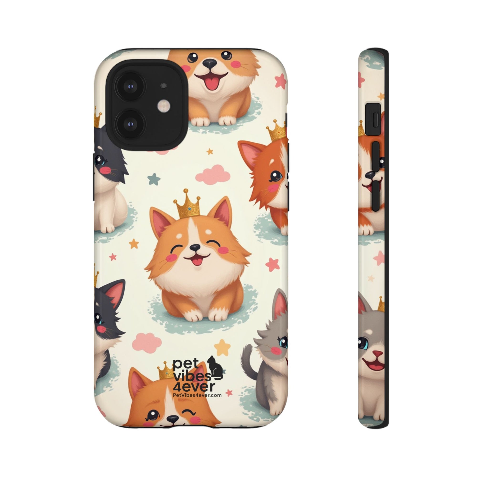 Cute Pet Phone Case, Dog Lover Accessory, Cat Phone Cover, Gift for Animal Lovers, Birthday Present, Pet Vibes Forever
