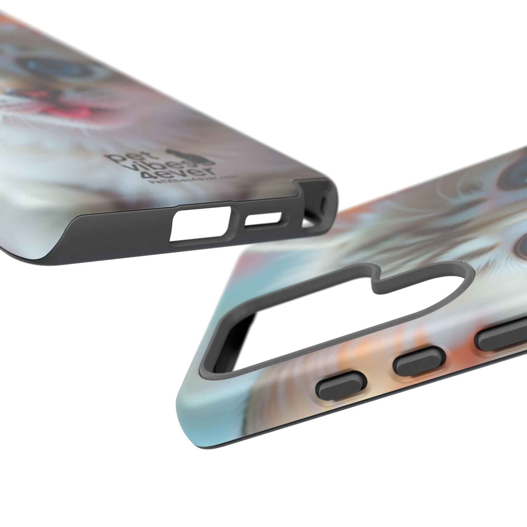 Cute Cat Phone Case with Pet Vibes, Perfect Gift for Cat Lovers, Fun Tech Accessories for Birthdays, Animal Lovers, Kawaii Style