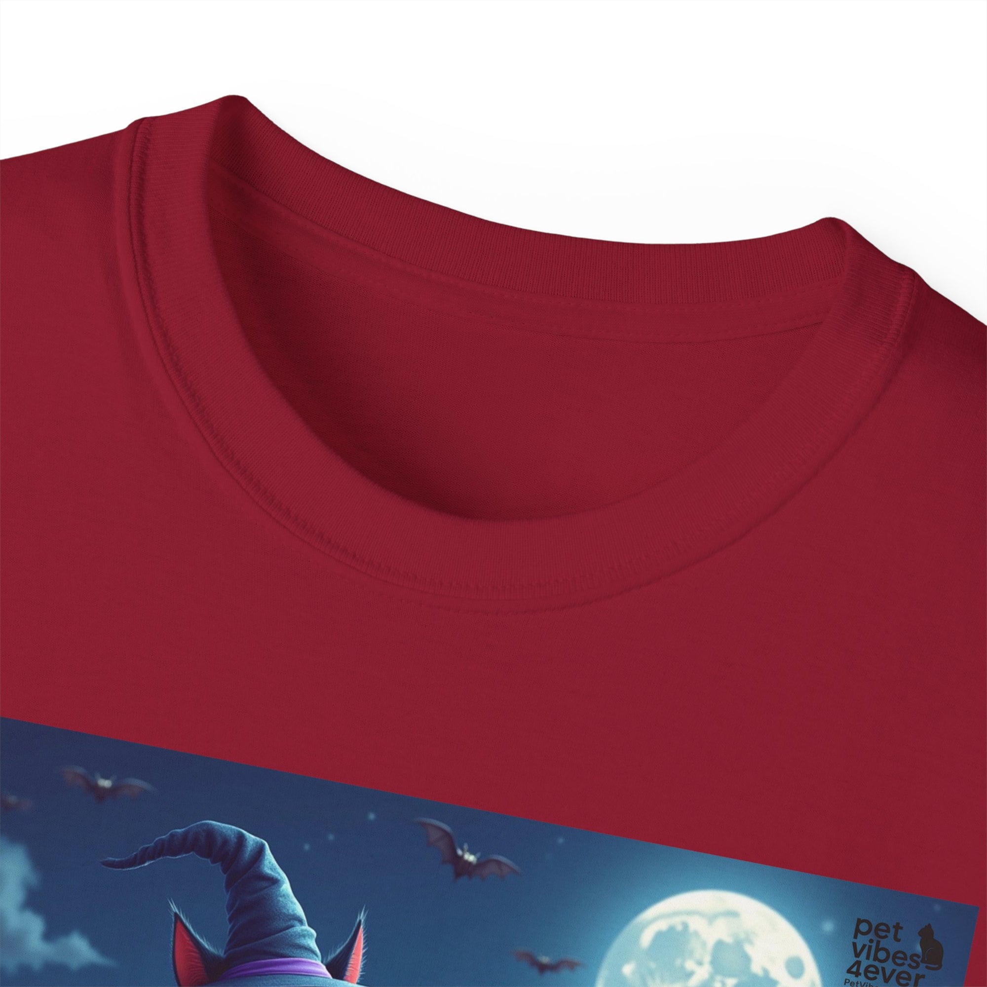 Moonlit Witch Unisex Tee | Spooky Vibes, Halloween Must-Have, Cozy Gift, Comfortable Everyday Wear, Magical Spirit Apparel