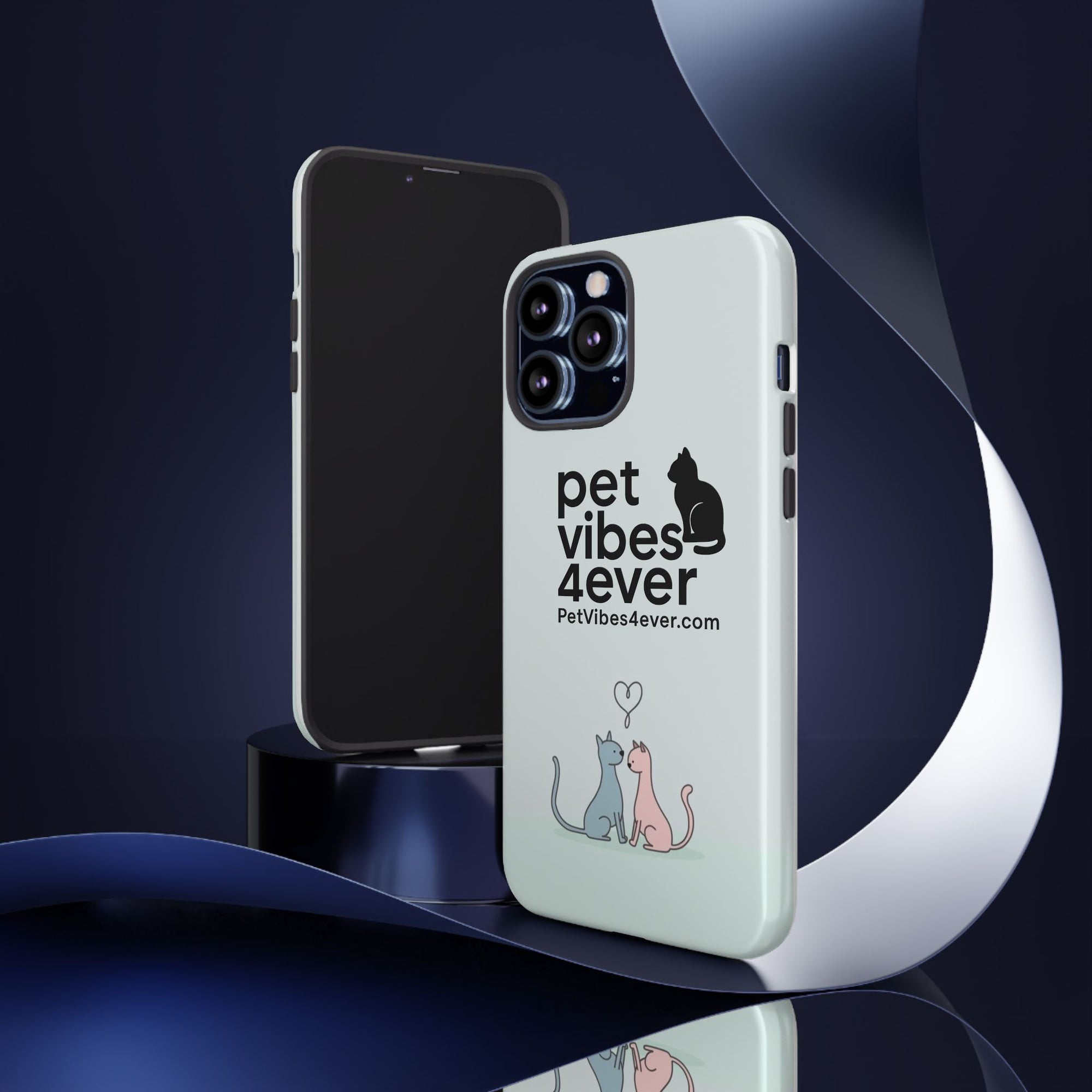Pet Lover Phone Case - Cute Cat Lover Gift, Animal Protective Cover, Pet Vibes Merchandise, Birthday Present, Custom Phone Accessory