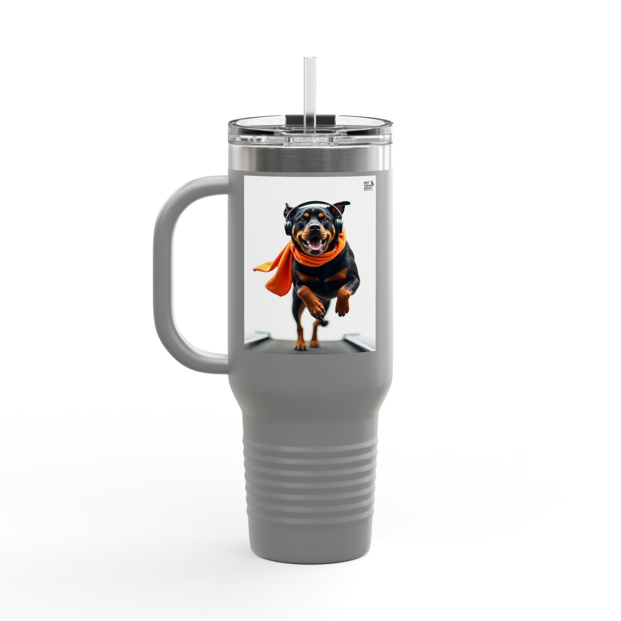 Insulated Travel Mug - Perfect for Pet Lovers, Coffee Enthusiasts, Travel, Gift for Holidays, Eco-Friendly Drinkware, Customizable