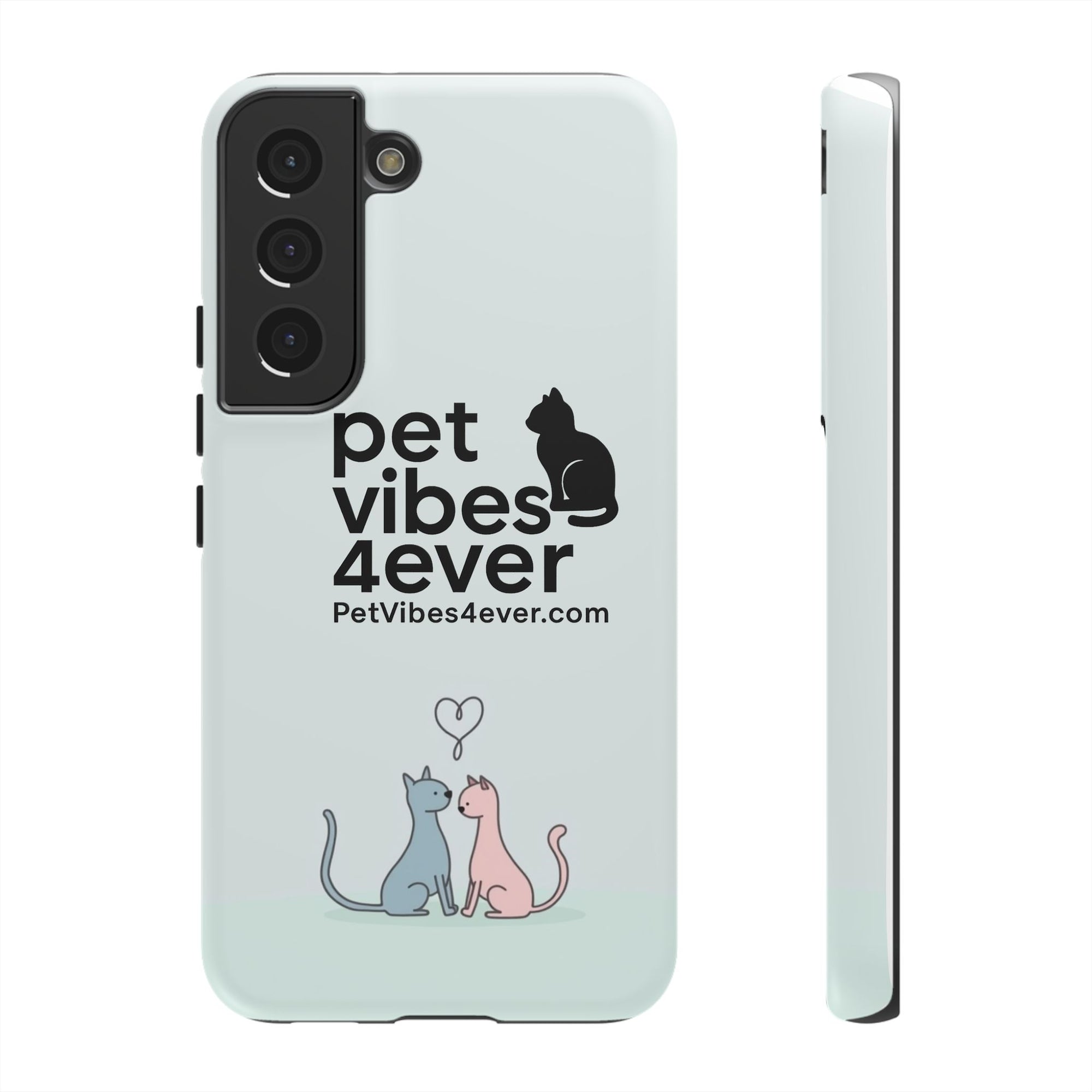 Cute Cat Phone Case, Colorful Tough Case for Pet Lovers, Cat-Themed Accessory, Gift for Animal Lovers, Mobile Phone Protection
