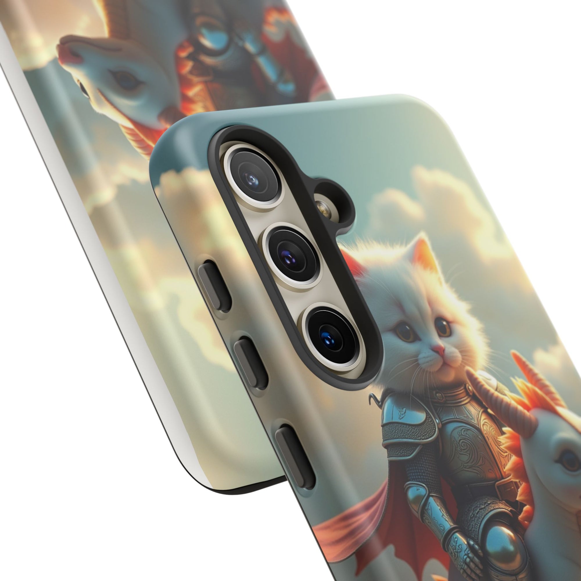 Funny Cat Phone Case, Cute Pet Lovers Gift, Cool Animal Accessory, Unique Phone Sleeve, Fantasy Vibe Phone Cover