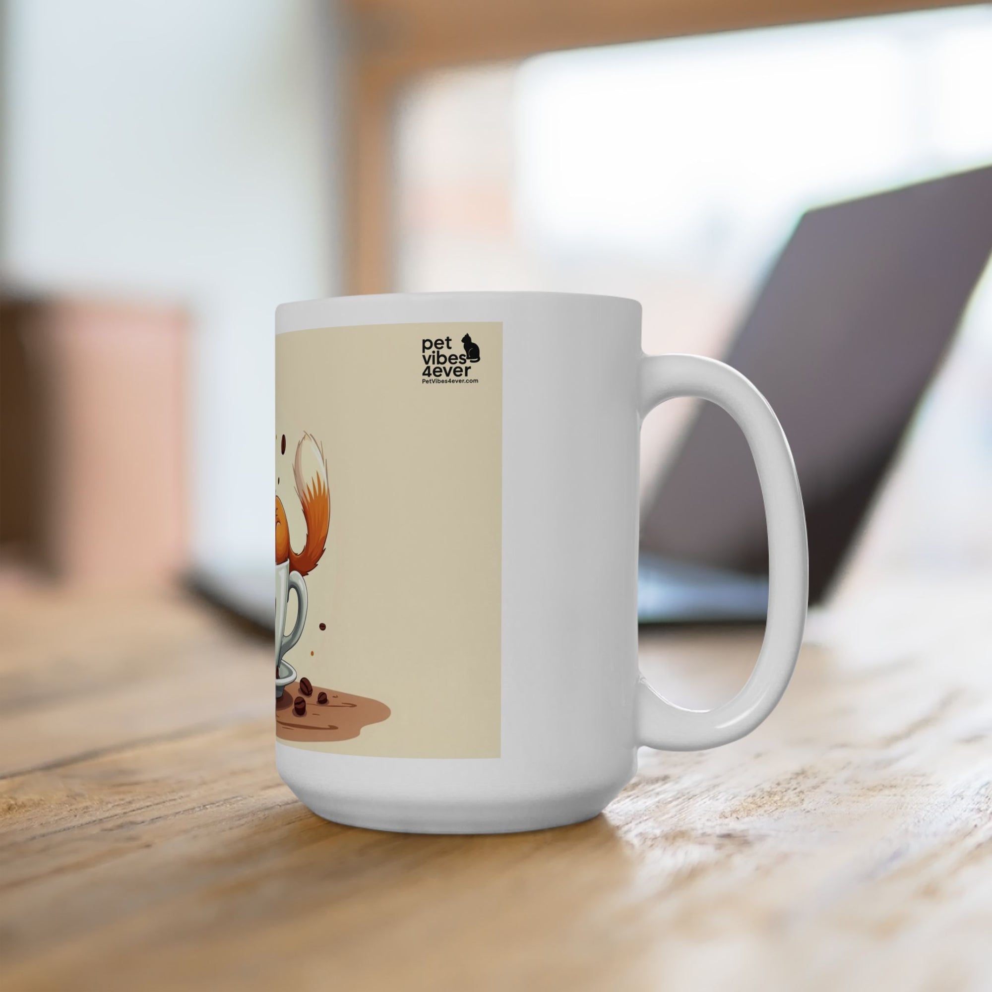 Cute Cat Monday Mood Mug, Coffee Cup, Gift for Cat Lovers, Office Decor, Animal Art, Funny Mug, Tea Cup