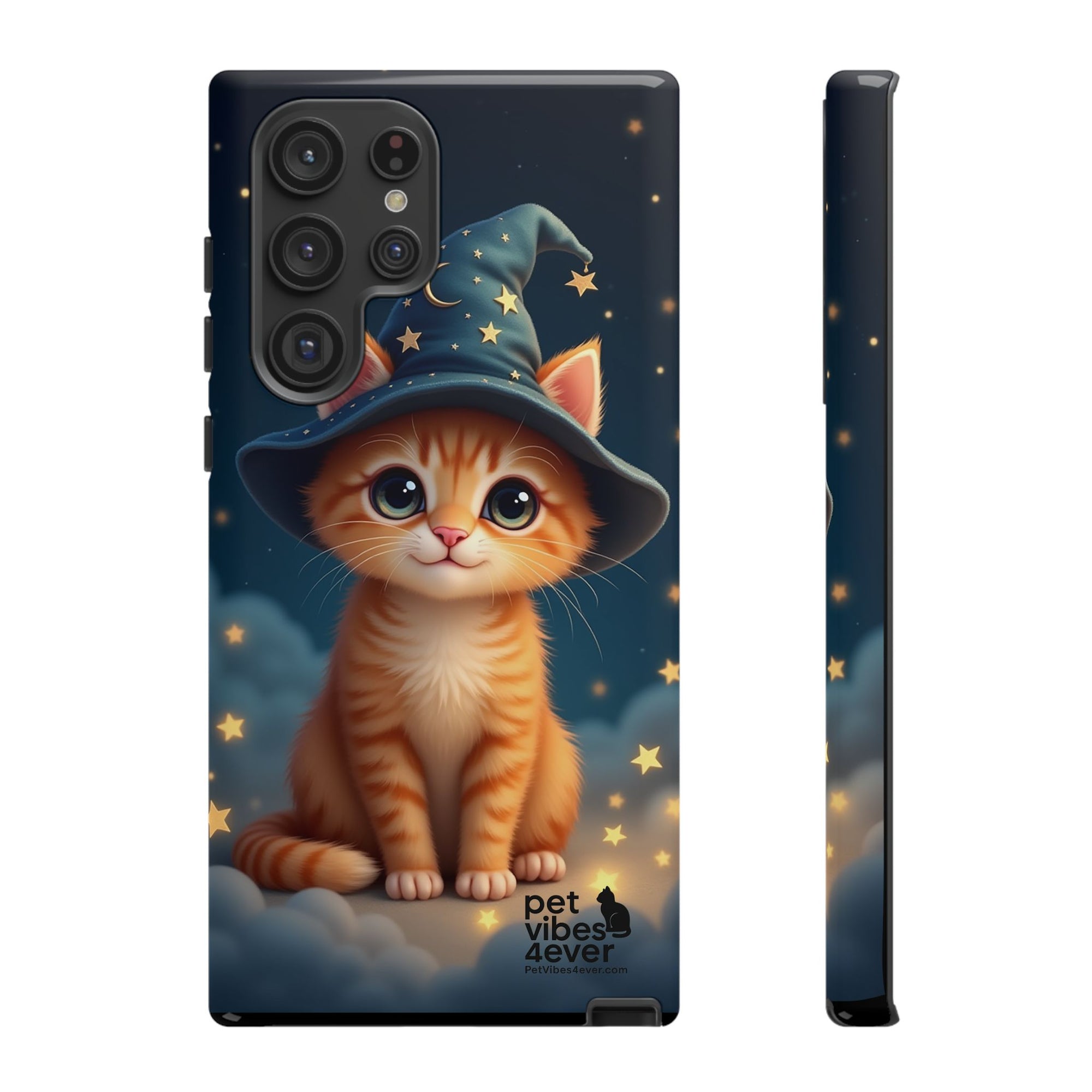 Cat-Themed Phone Case, Magical Cat Case, Pet Lover Gift, Cute Animal Accessories, Birthday Present For Cat Owners