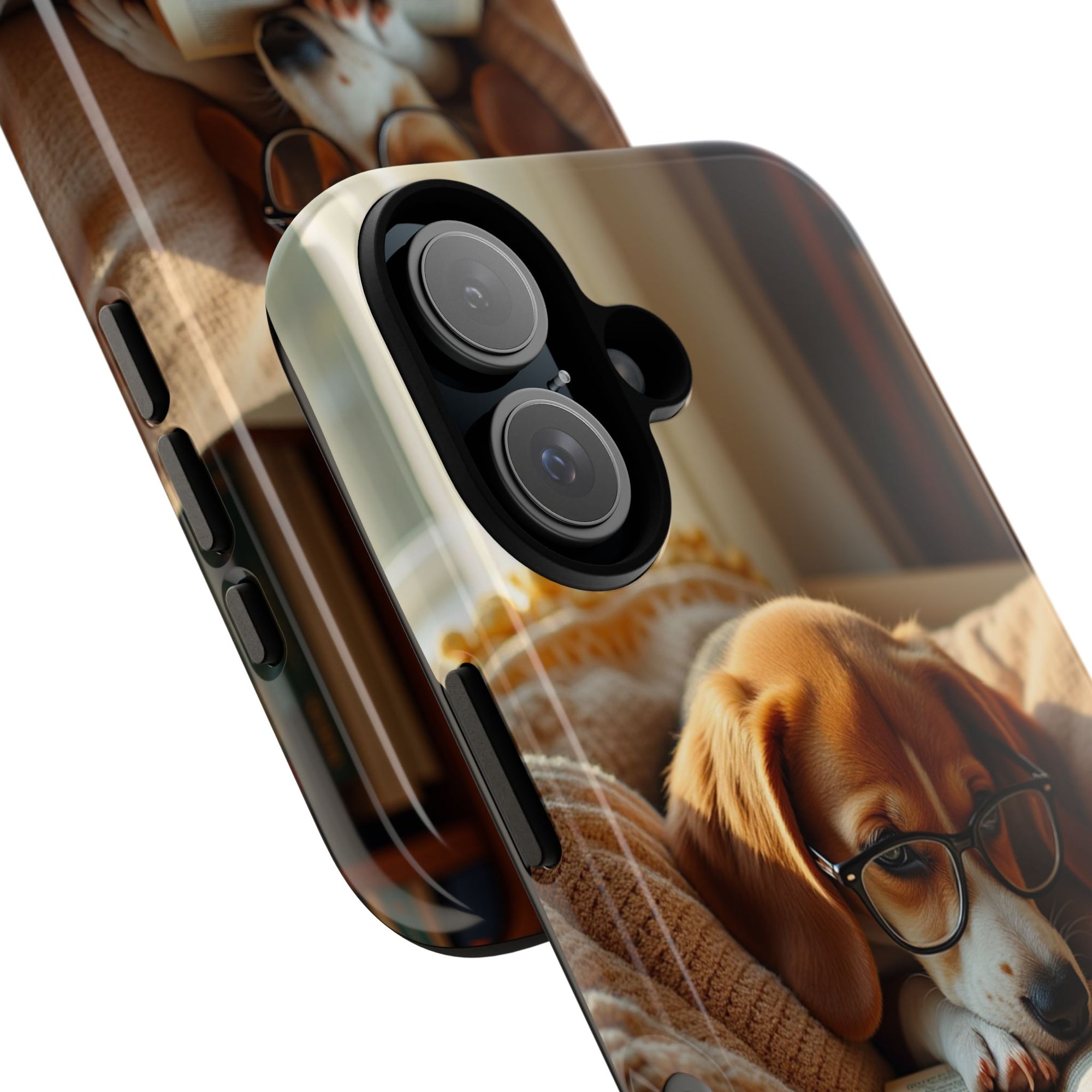Pet-Themed Phone Case, Dog Lover Gift, Cute Animal Accessory, Quirky Dog Design, Ideal for Pet Owners