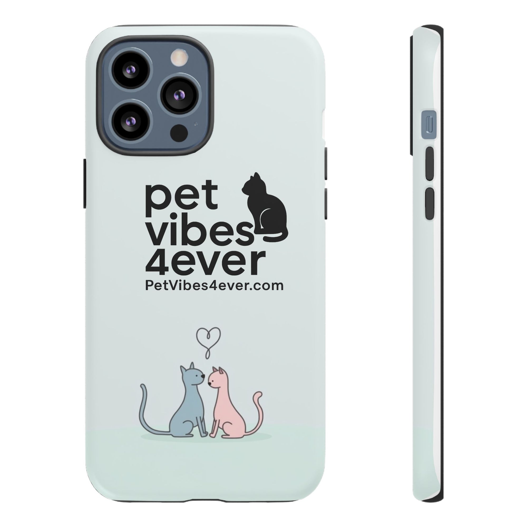 Pet Lover Phone Case - Cute Cat Lover Gift, Animal Protective Cover, Pet Vibes Merchandise, Birthday Present, Custom Phone Accessory