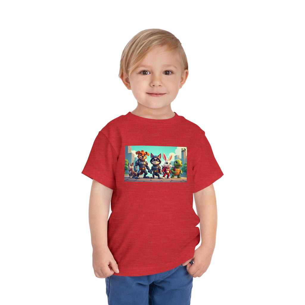 Adventurous Toddler Tee with Fun Characters | Perfect for Playdates, Birthdays, and Everyday Fun, Kids' T-Shirt, Cartoon Tee, Playful [...]