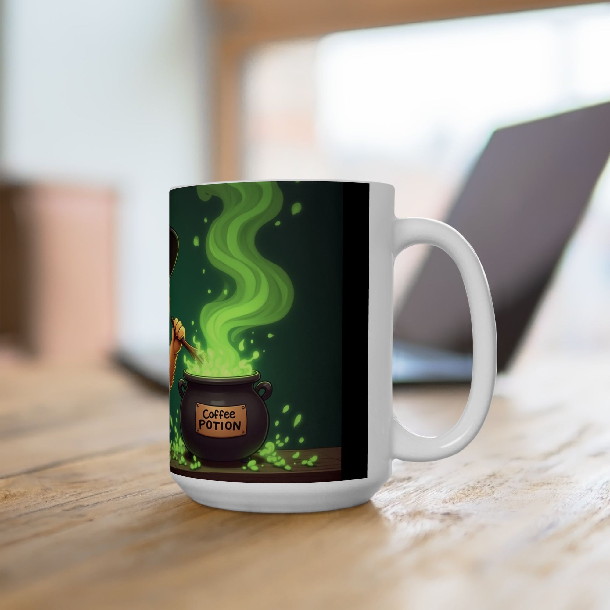 Whimsical Dog Potion Ceramic Mug - Perfect for Pet Lovers, Halloween Gifts, Coffee Lovers, Cute Mug, Animal Lover's Gift