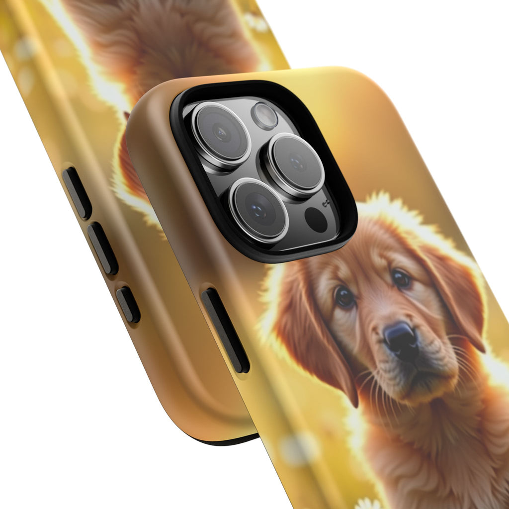 Golden Retriever Phone Case, Cute Dog Phone Cover, Pet Lover Gift, Tough Phone Cases, Puppy Design Mobile Protector