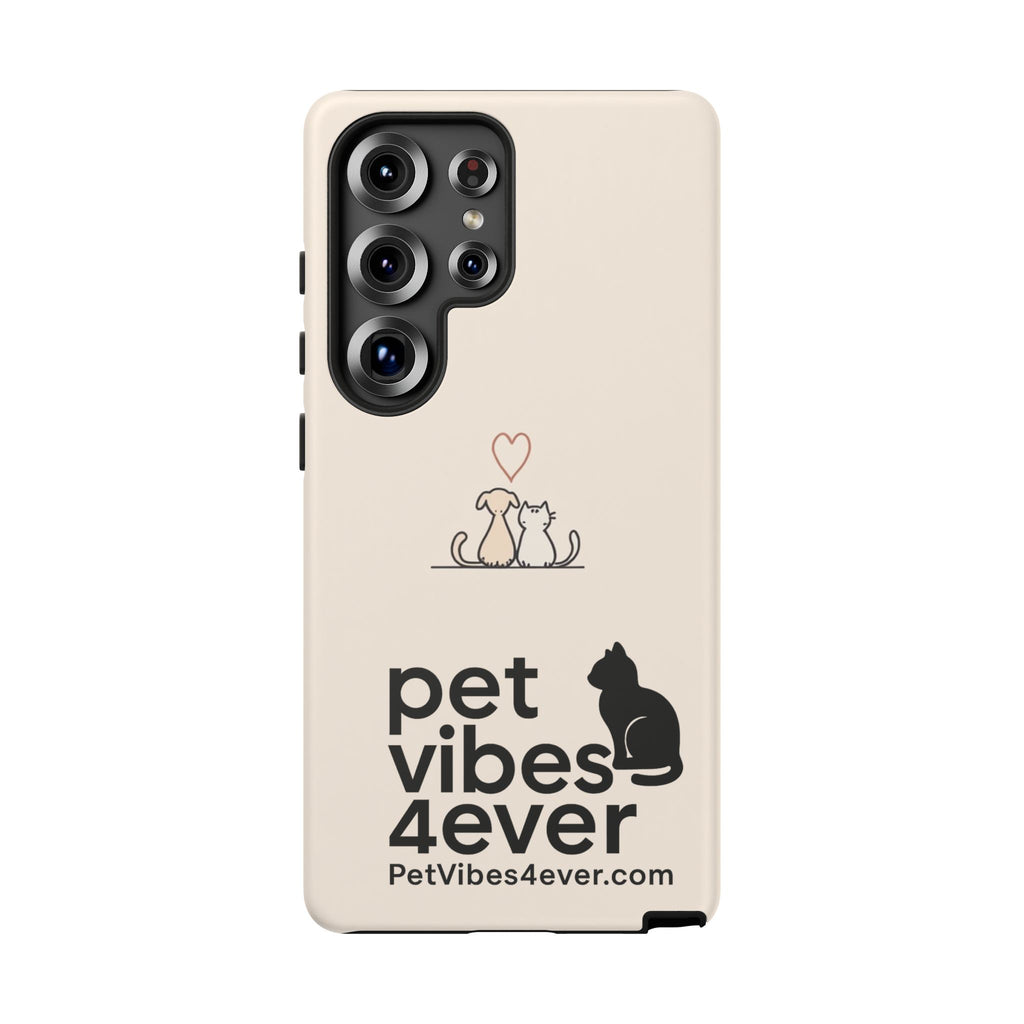 Cute Cat Phone Case - Pet Lovers Gift, Tough Cases, Customizable, Animal Lover, Cat Mom/Dad, Funny Cat Merchandise