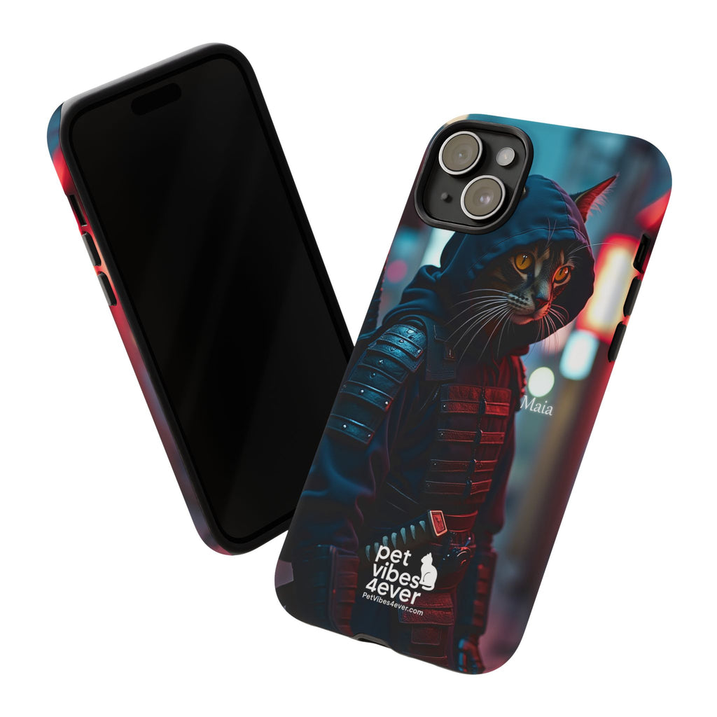 Tough Cases: Cool Cat Phone Case with 'Pet Vibes 4ever', Perfect for Cat Lovers, Unique Gift for Pet Enthusiasts, Fun Phone Accessory, [...]