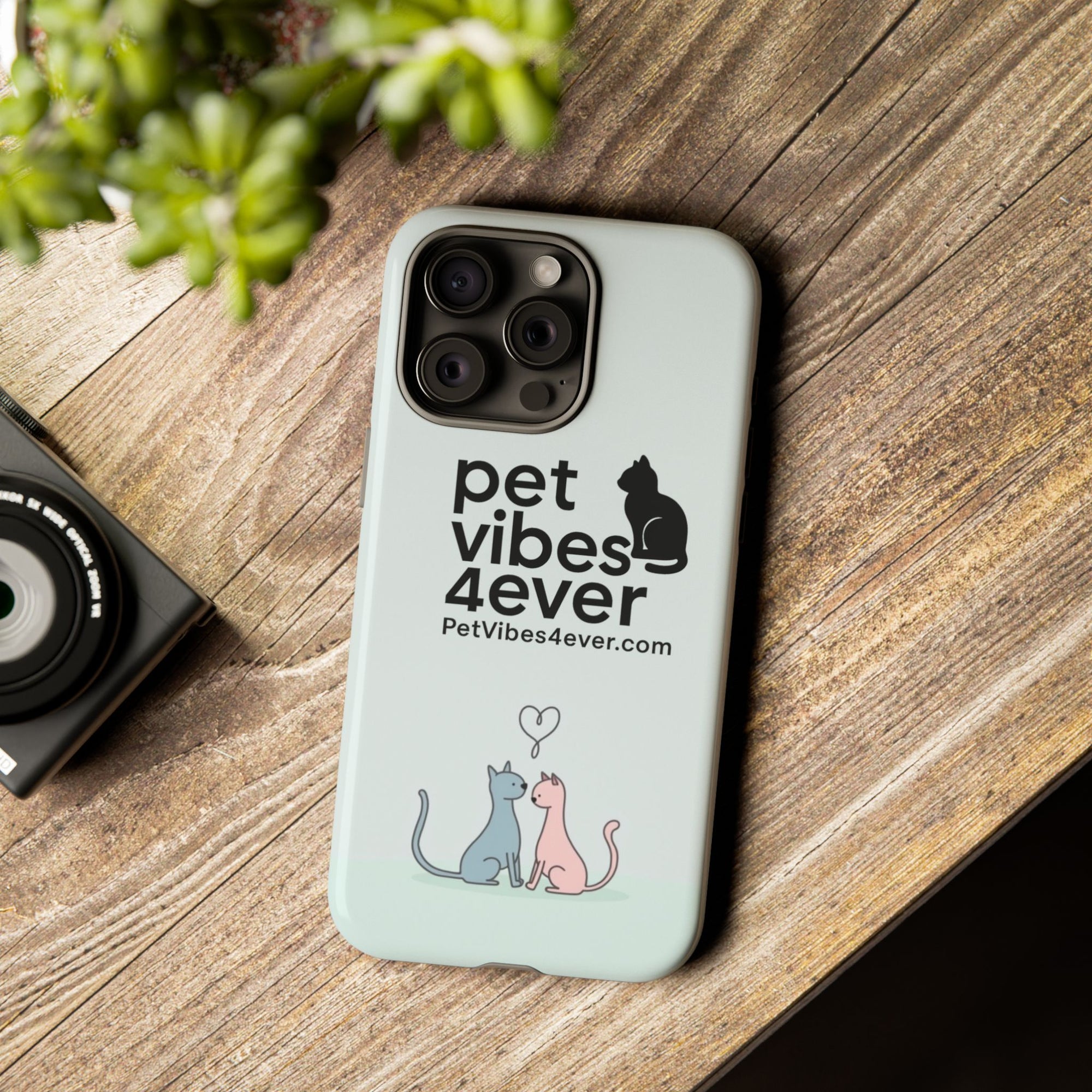 Pet Lover Phone Case - Cute Cat Lover Gift, Animal Protective Cover, Pet Vibes Merchandise, Birthday Present, Custom Phone Accessory