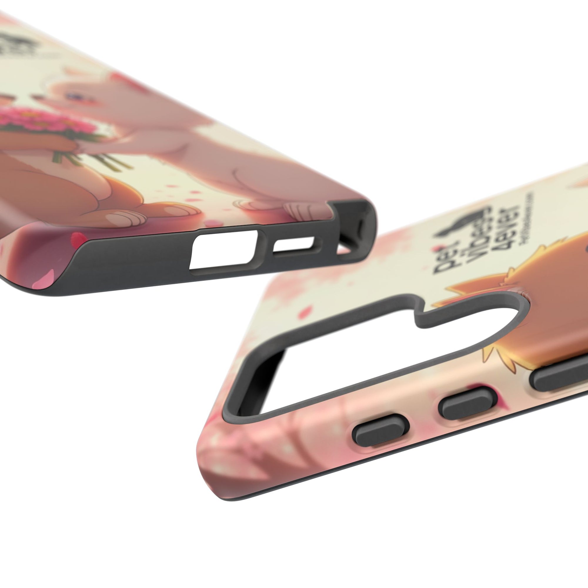 Cute Pet Themed Phone Case, Animal Lovers Gift, Valentine's Day, Cute Phone Cover, Pet Vibes Forever