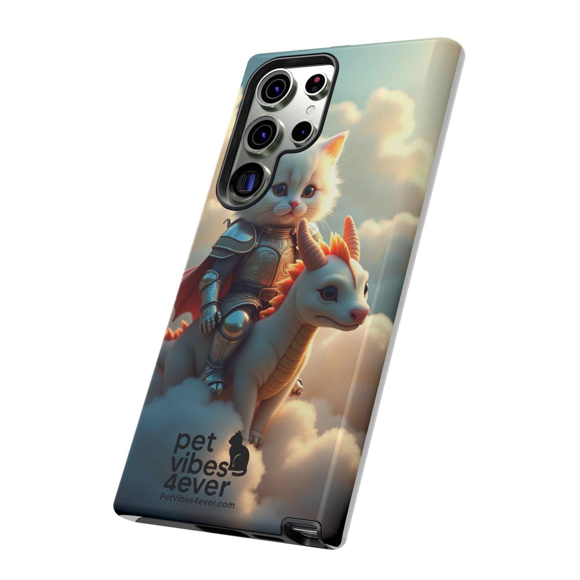 Funny Cat Phone Case, Cute Pet Lovers Gift, Cool Animal Accessory, Unique Phone Sleeve, Fantasy Vibe Phone Cover