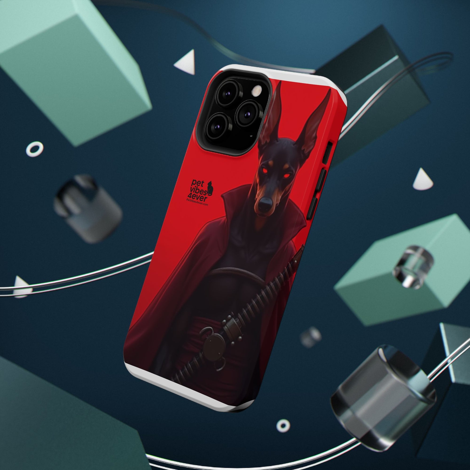 Impact-Resistant Phone Cases with Bold Dog Design, Durable Silicone, Gifts for Dog Lovers, Unique Cell Phone Accessories, Pet-Themed Gifts