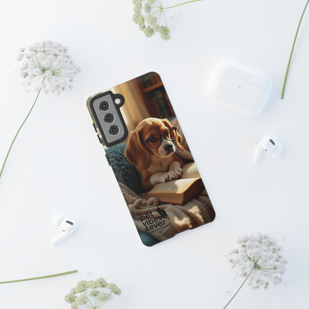 Dog-Themed Phone Case with "Pet Vibes Forever" Design, Cute Dog Accessories, Pet Lover Gift, Phone Cover, Animal Lover Decor