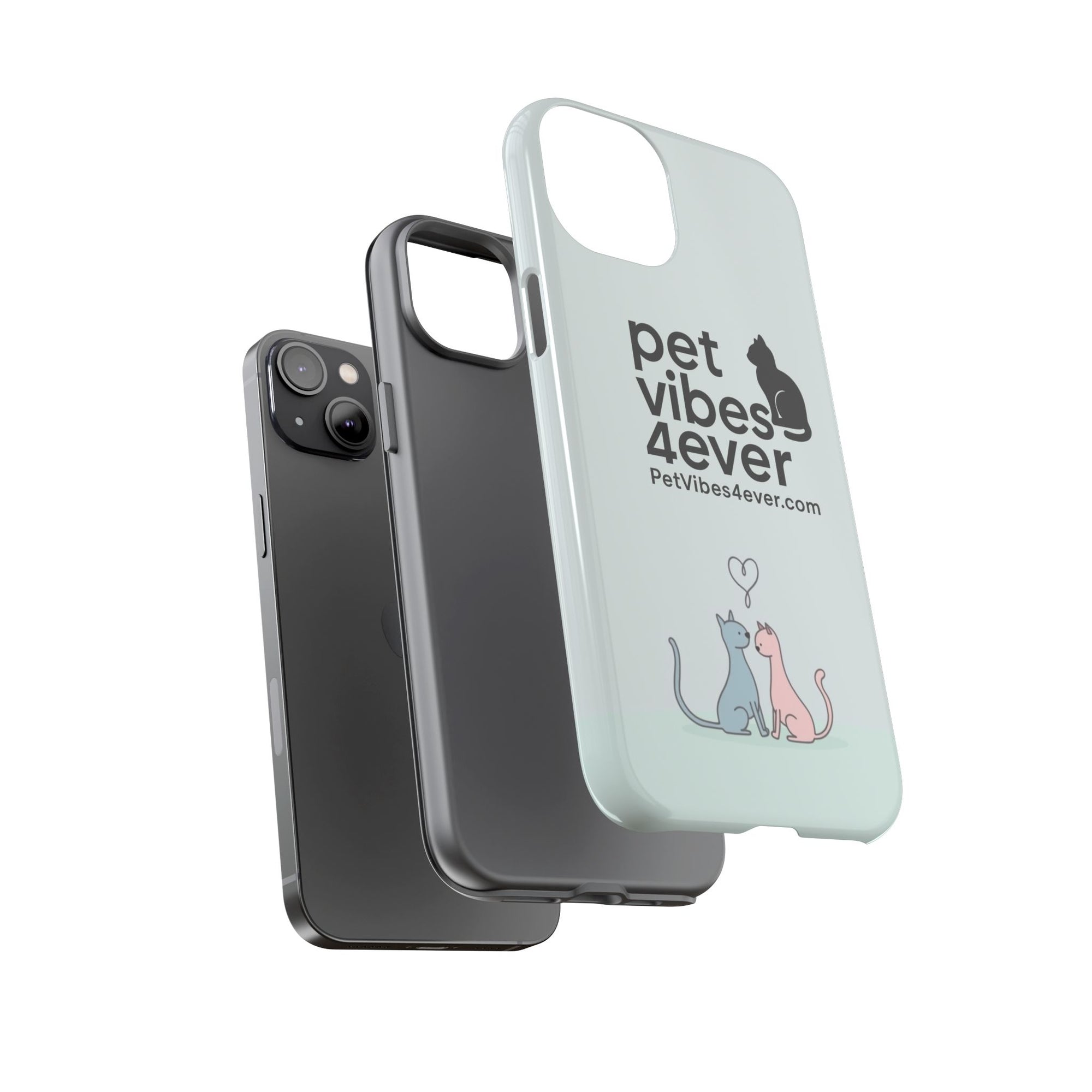 Pet Lover Phone Case - Cute Cat Lover Gift, Animal Protective Cover, Pet Vibes Merchandise, Birthday Present, Custom Phone Accessory