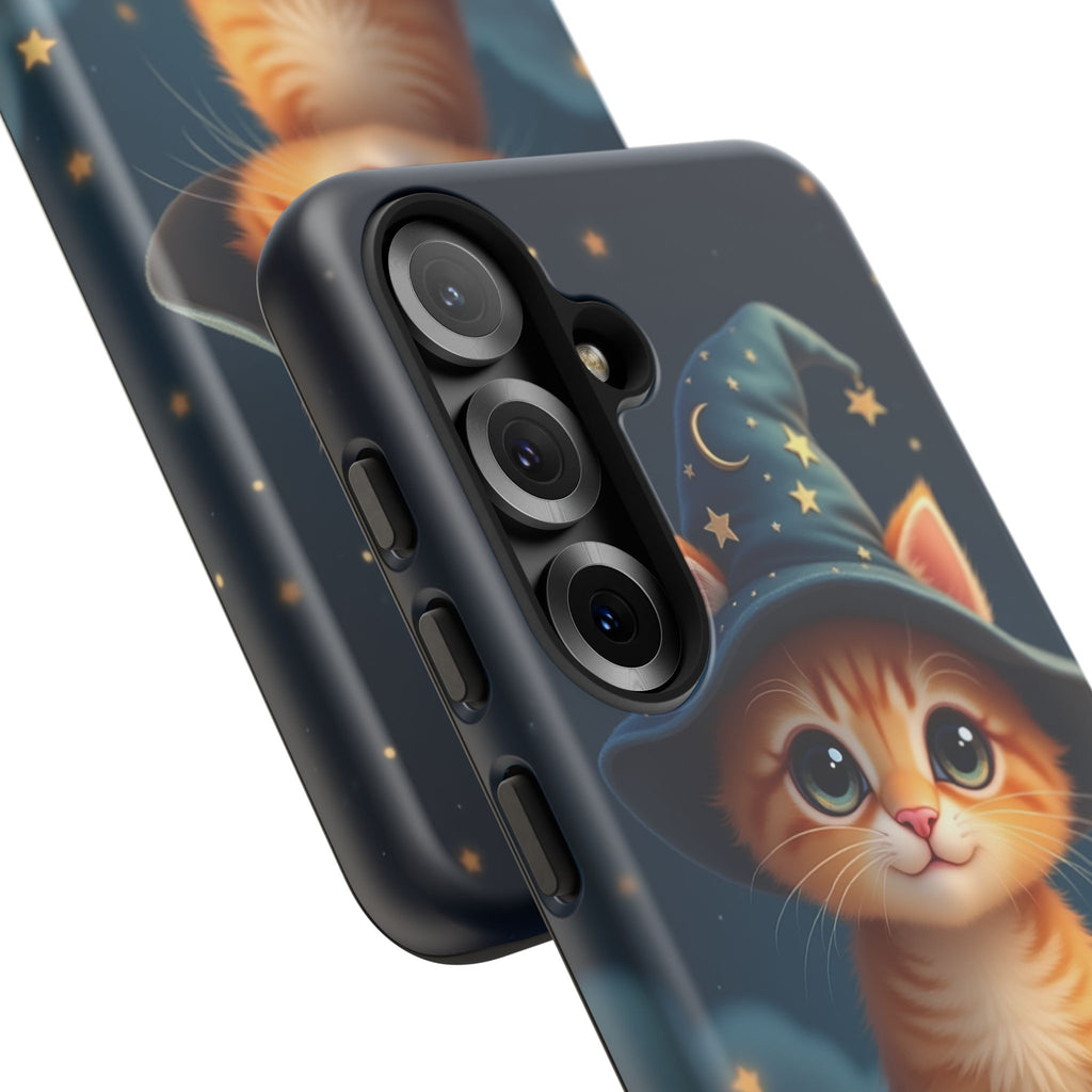 Cat-Themed Phone Case, Magical Cat Case, Pet Lover Gift, Cute Animal Accessories, Birthday Present For Cat Owners
