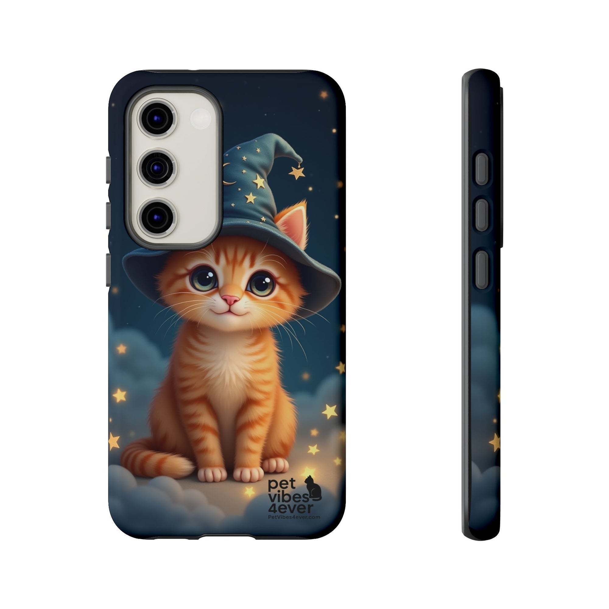 Cat-Themed Phone Case, Magical Cat Case, Pet Lover Gift, Cute Animal Accessories, Birthday Present For Cat Owners