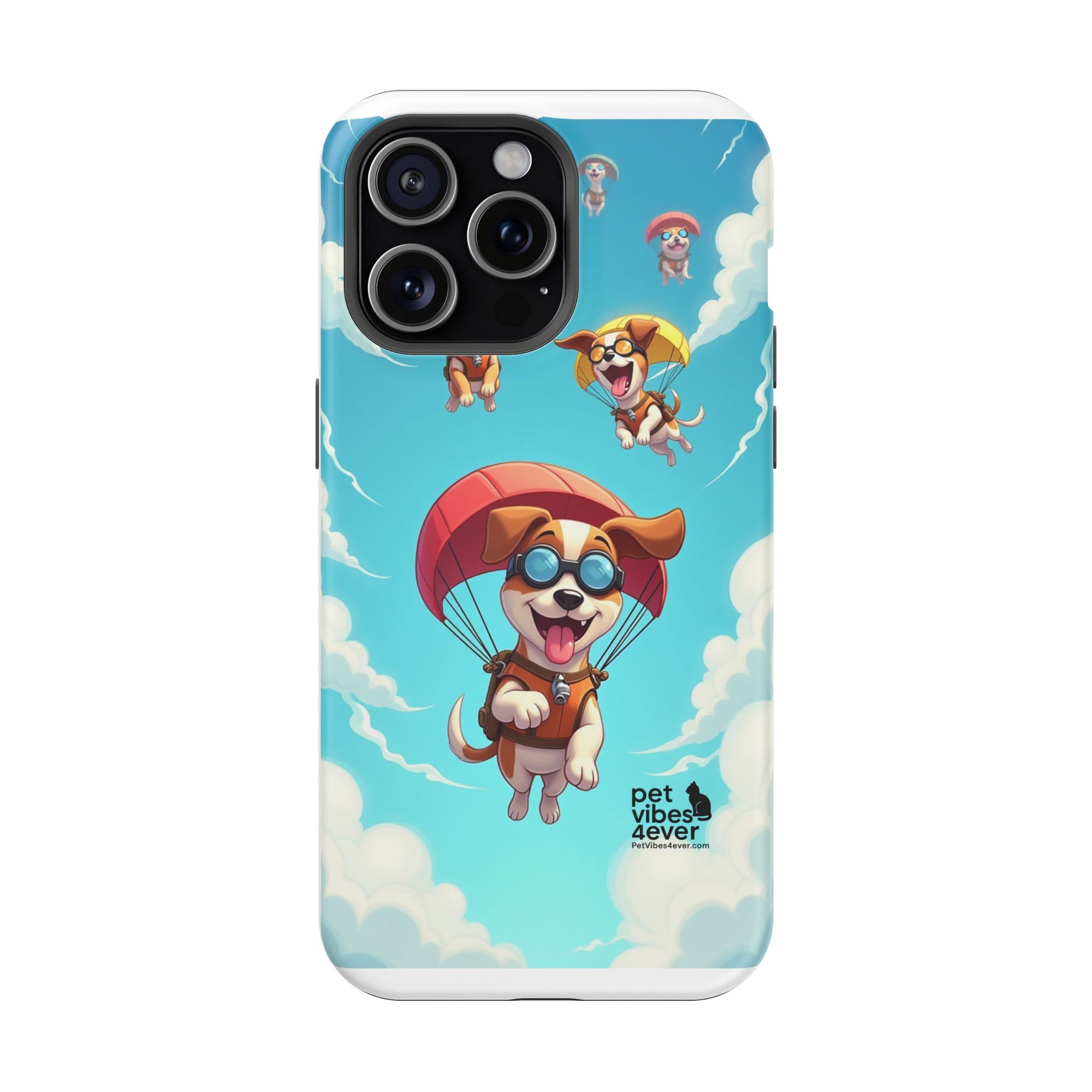 Playful Pet Vibes iPhone Case | Impact-Resistant Dog Design, Gifts for Dog Lovers, Cute Phone Accessory, Fun Pet Merchandise, [...]