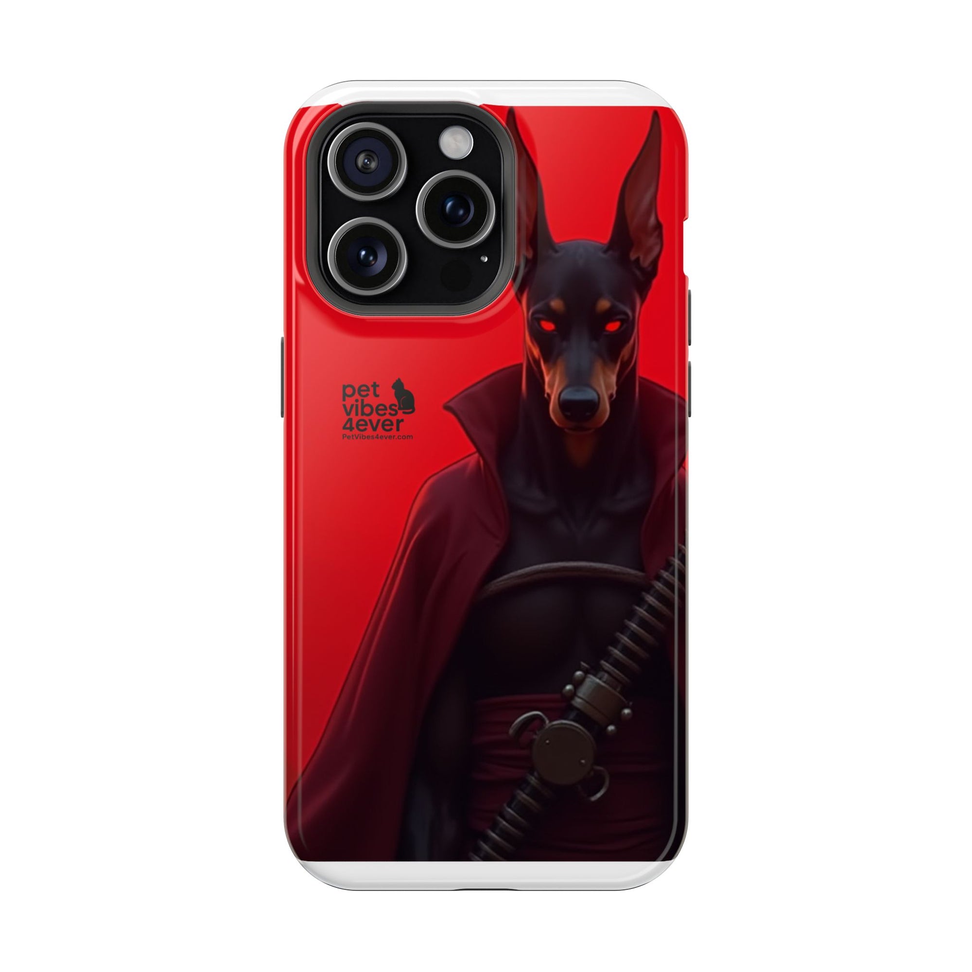 Impact-Resistant Phone Cases with Bold Dog Design, Durable Silicone, Gifts for Dog Lovers, Unique Cell Phone Accessories, Pet-Themed Gifts