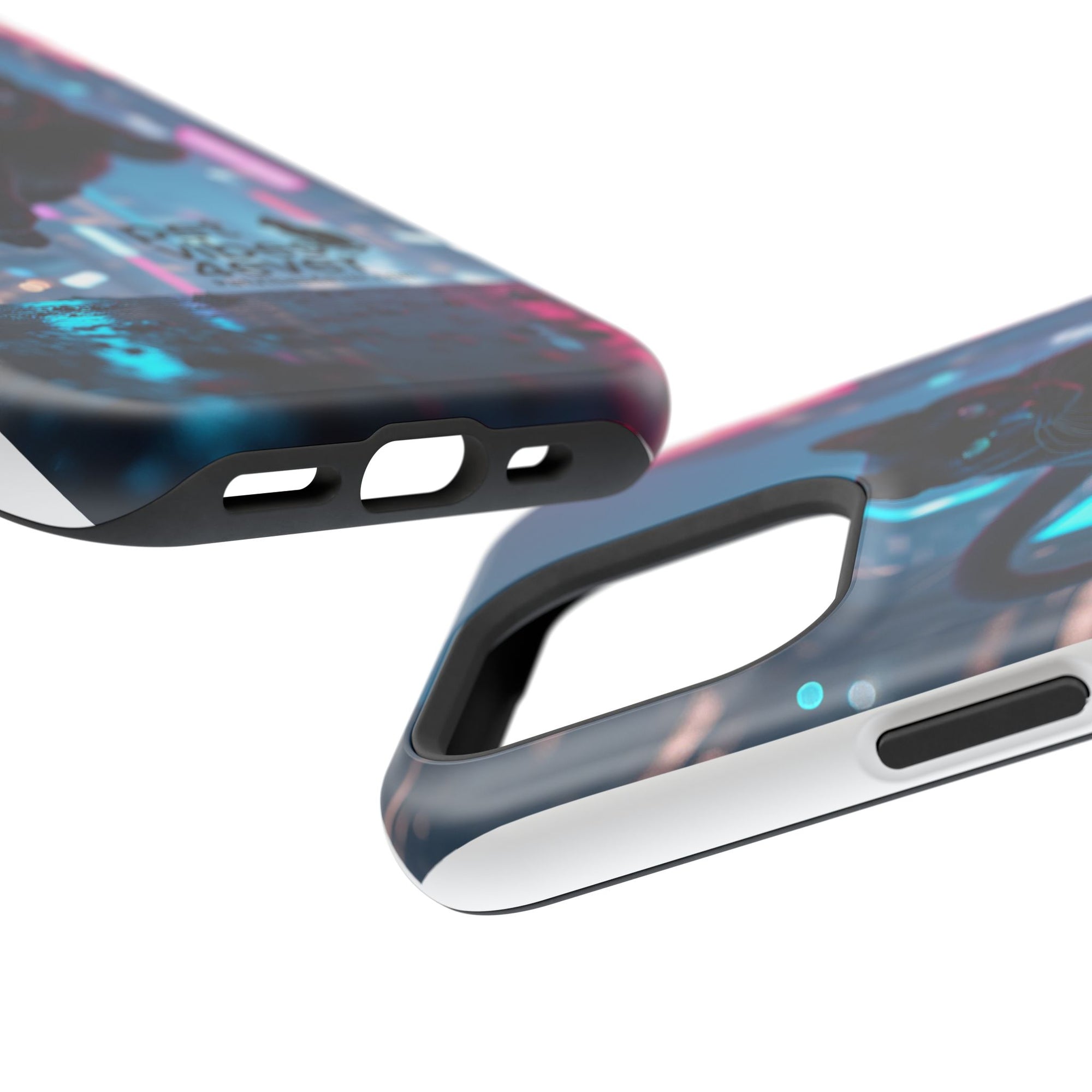 Cat-Themed Phone Case with Pet Vibes Design, Impact-Resistant Phone Case, Gift for Cat Lovers, Cute Pet Merchandise, Stylish Phone Accessory