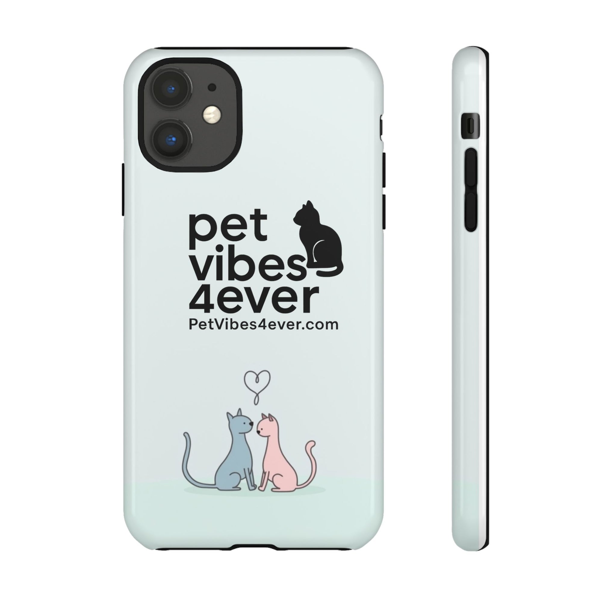 Pet Lover Phone Case - Cute Cat Lover Gift, Animal Protective Cover, Pet Vibes Merchandise, Birthday Present, Custom Phone Accessory