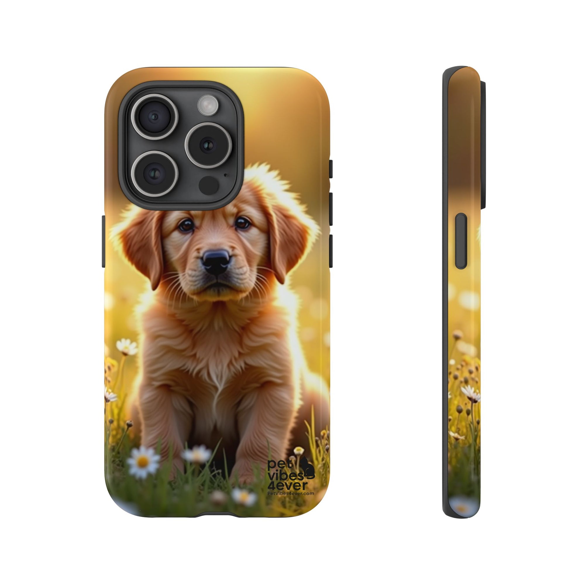Golden Retriever Phone Case, Cute Dog Phone Cover, Pet Lover Gift, Tough Phone Cases, Puppy Design Mobile Protector