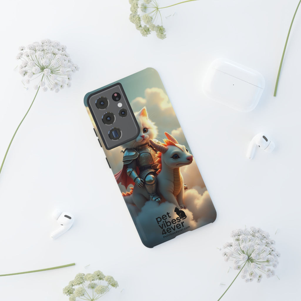 Funny Cat Phone Case, Cute Pet Lovers Gift, Cool Animal Accessory, Unique Phone Sleeve, Fantasy Vibe Phone Cover
