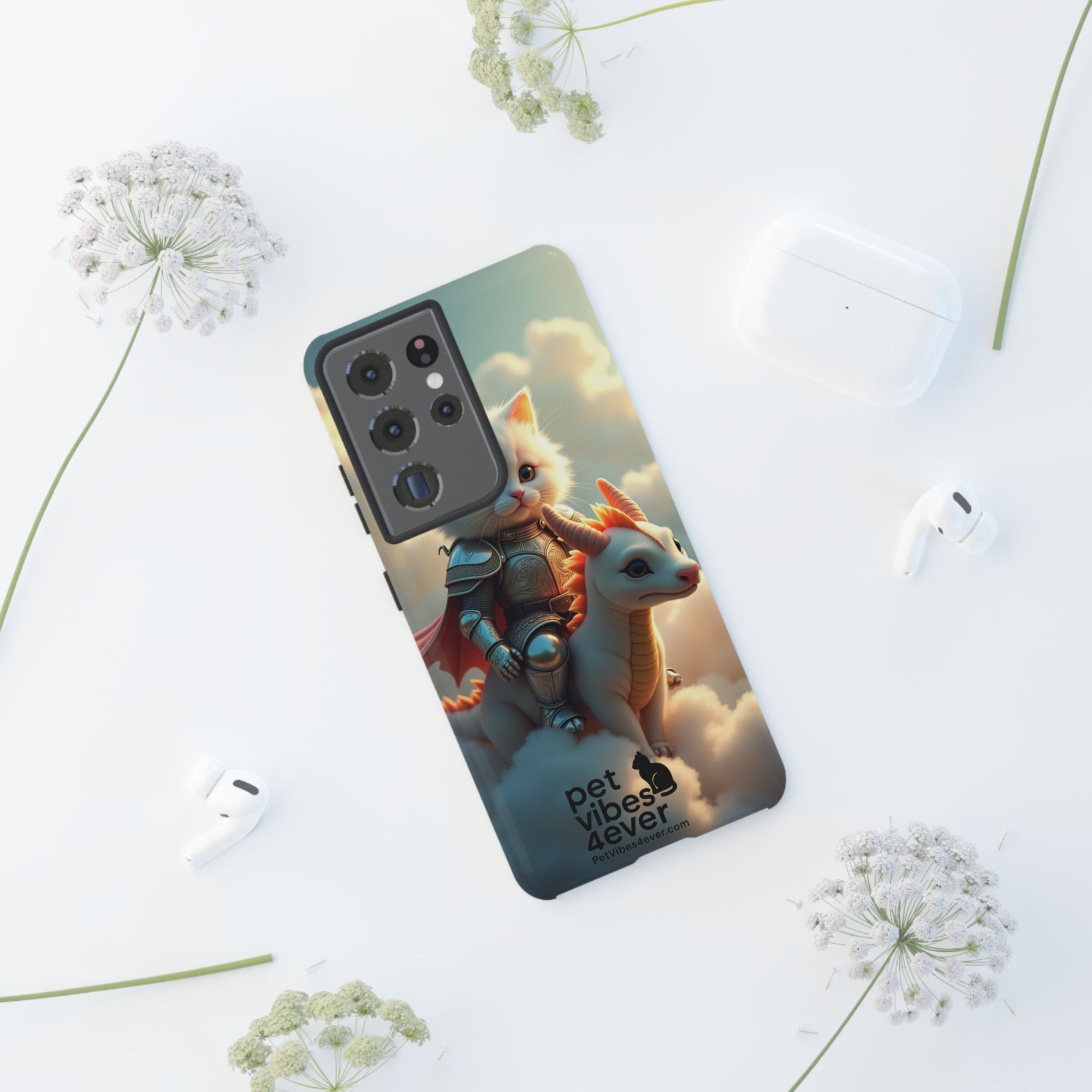 Funny Cat Phone Case, Cute Pet Lovers Gift, Cool Animal Accessory, Unique Phone Sleeve, Fantasy Vibe Phone Cover