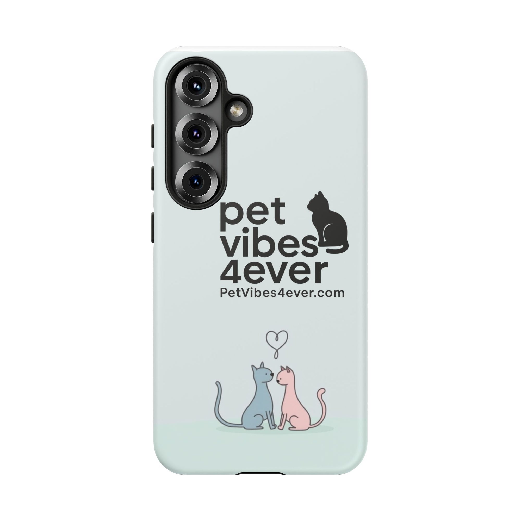 Cute Cat Phone Case, Colorful Tough Case for Pet Lovers, Cat-Themed Accessory, Gift for Animal Lovers, Mobile Phone Protection
