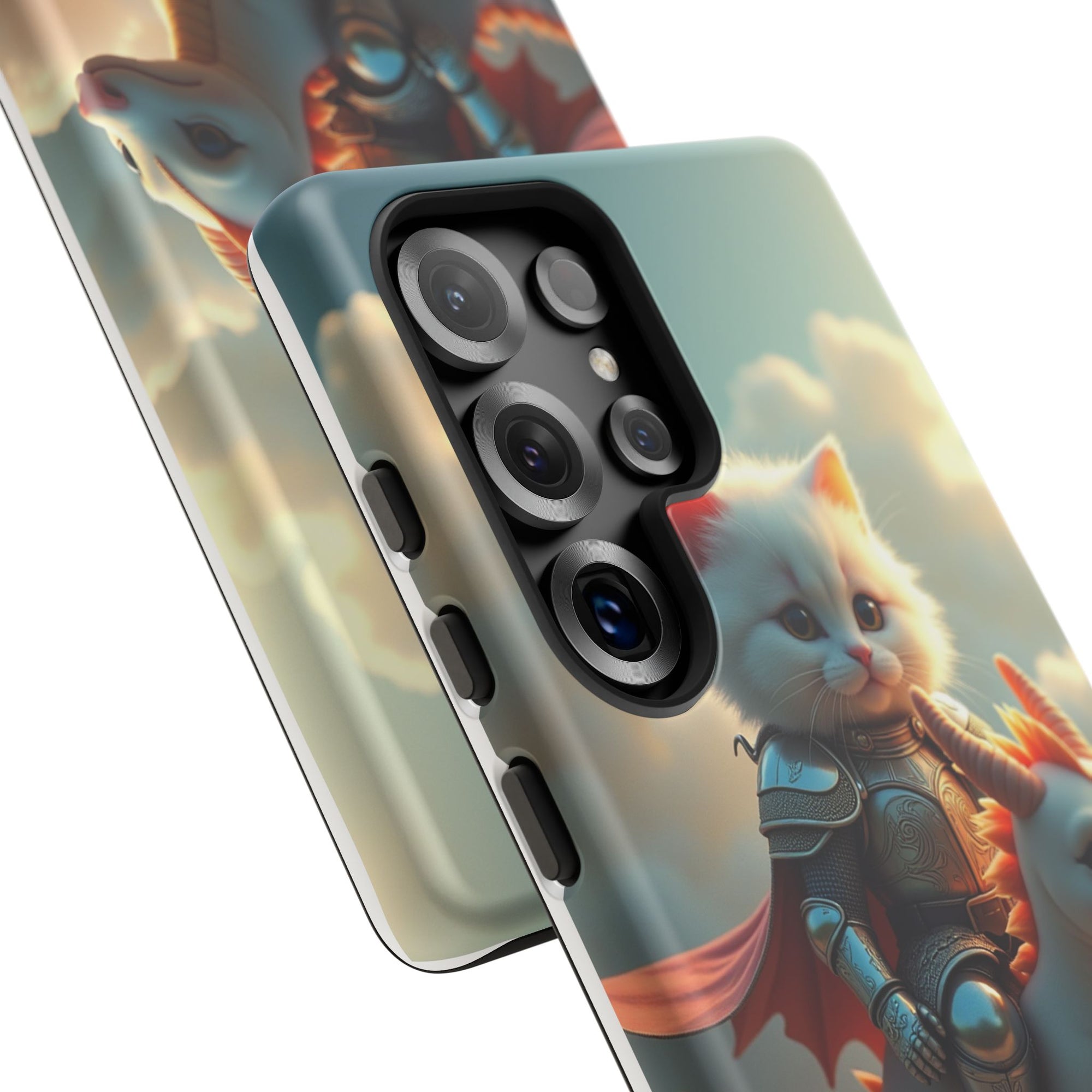 Funny Cat Phone Case, Cute Pet Lovers Gift, Cool Animal Accessory, Unique Phone Sleeve, Fantasy Vibe Phone Cover