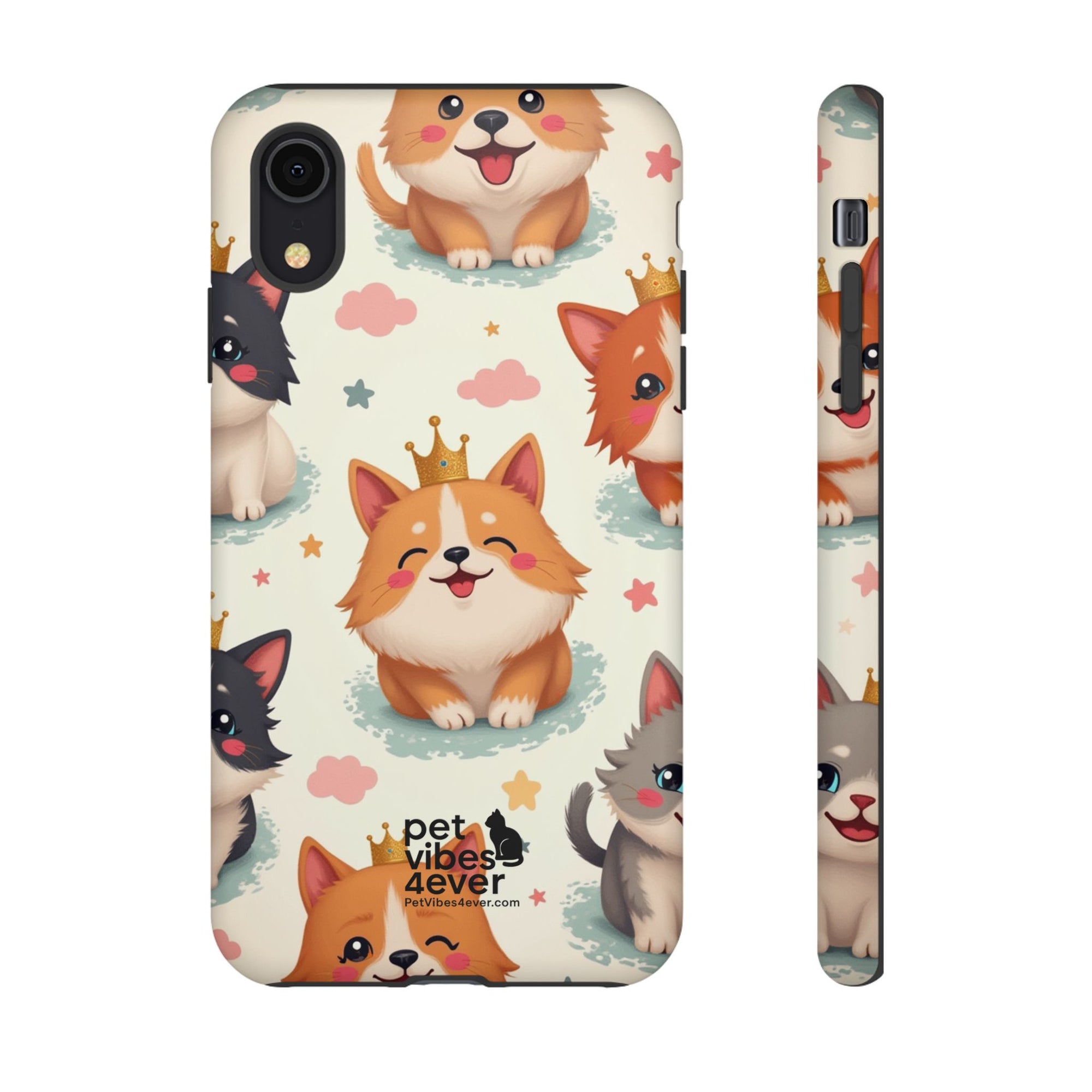 Cute Pet Phone Case, Dog Lover Accessory, Cat Phone Cover, Gift for Animal Lovers, Birthday Present, Pet Vibes Forever