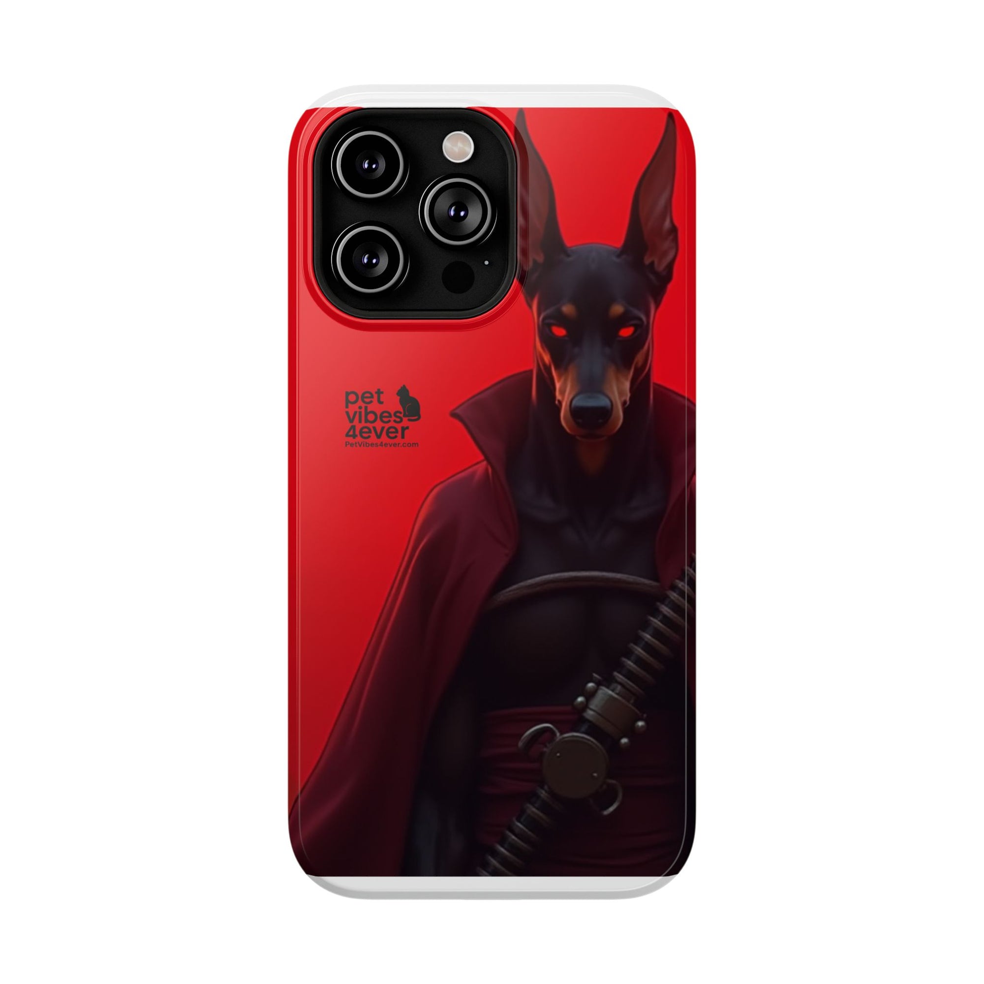 Impact-Resistant Phone Cases with Bold Dog Design, Durable Silicone, Gifts for Dog Lovers, Unique Cell Phone Accessories, Pet-Themed Gifts