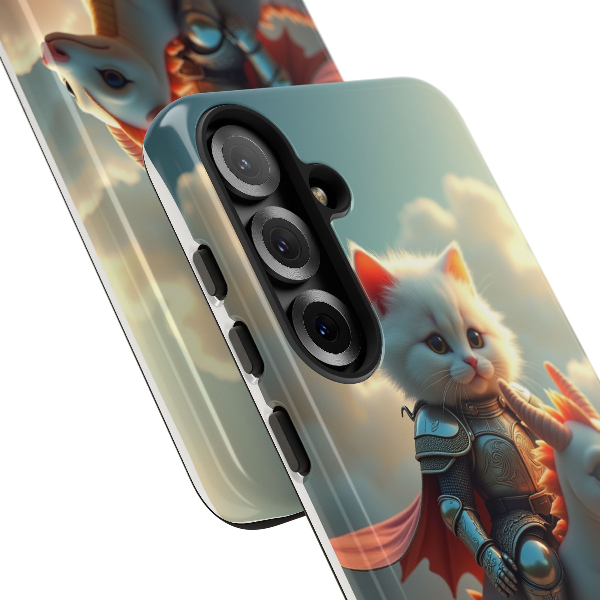 Funny Cat Phone Case, Cute Pet Lovers Gift, Cool Animal Accessory, Unique Phone Sleeve, Fantasy Vibe Phone Cover