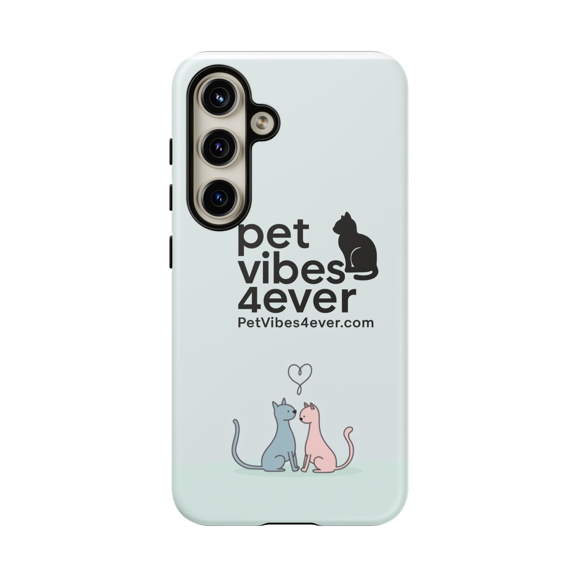 Cute Cat Phone Case, Colorful Tough Case for Pet Lovers, Cat-Themed Accessory, Gift for Animal Lovers, Mobile Phone Protection