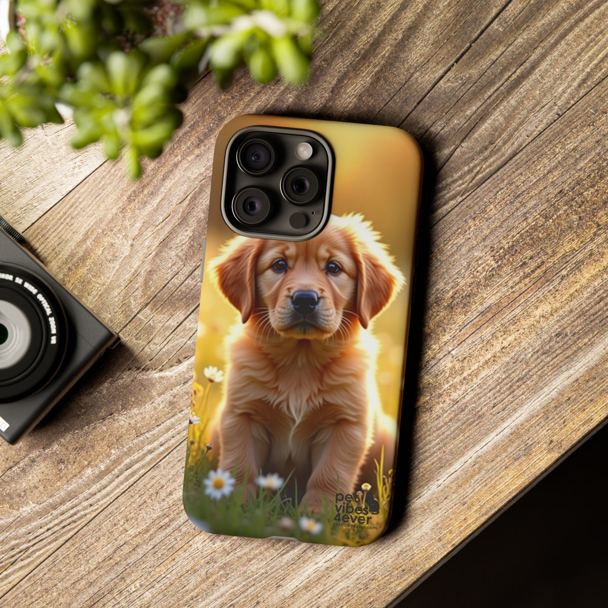 Golden Retriever Phone Case, Cute Dog Phone Cover, Pet Lover Gift, Tough Phone Cases, Puppy Design Mobile Protector