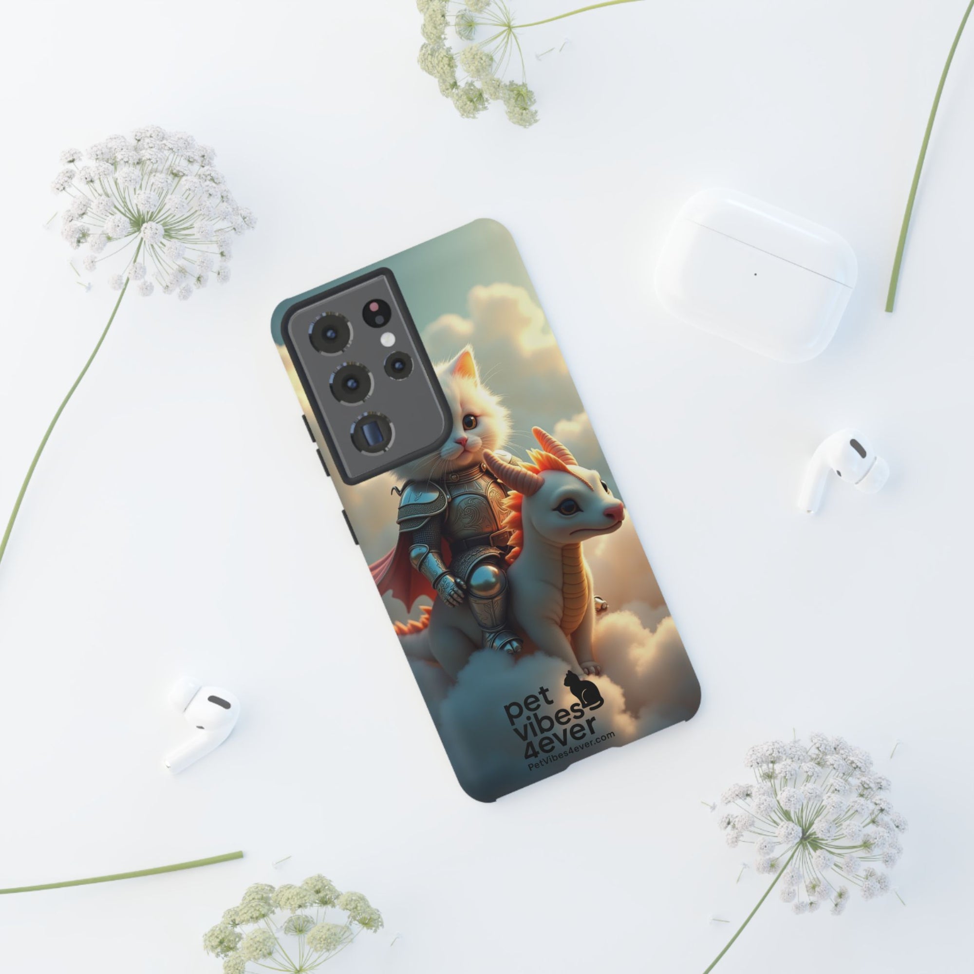 Funny Cat Phone Case, Cute Pet Lovers Gift, Cool Animal Accessory, Unique Phone Sleeve, Fantasy Vibe Phone Cover