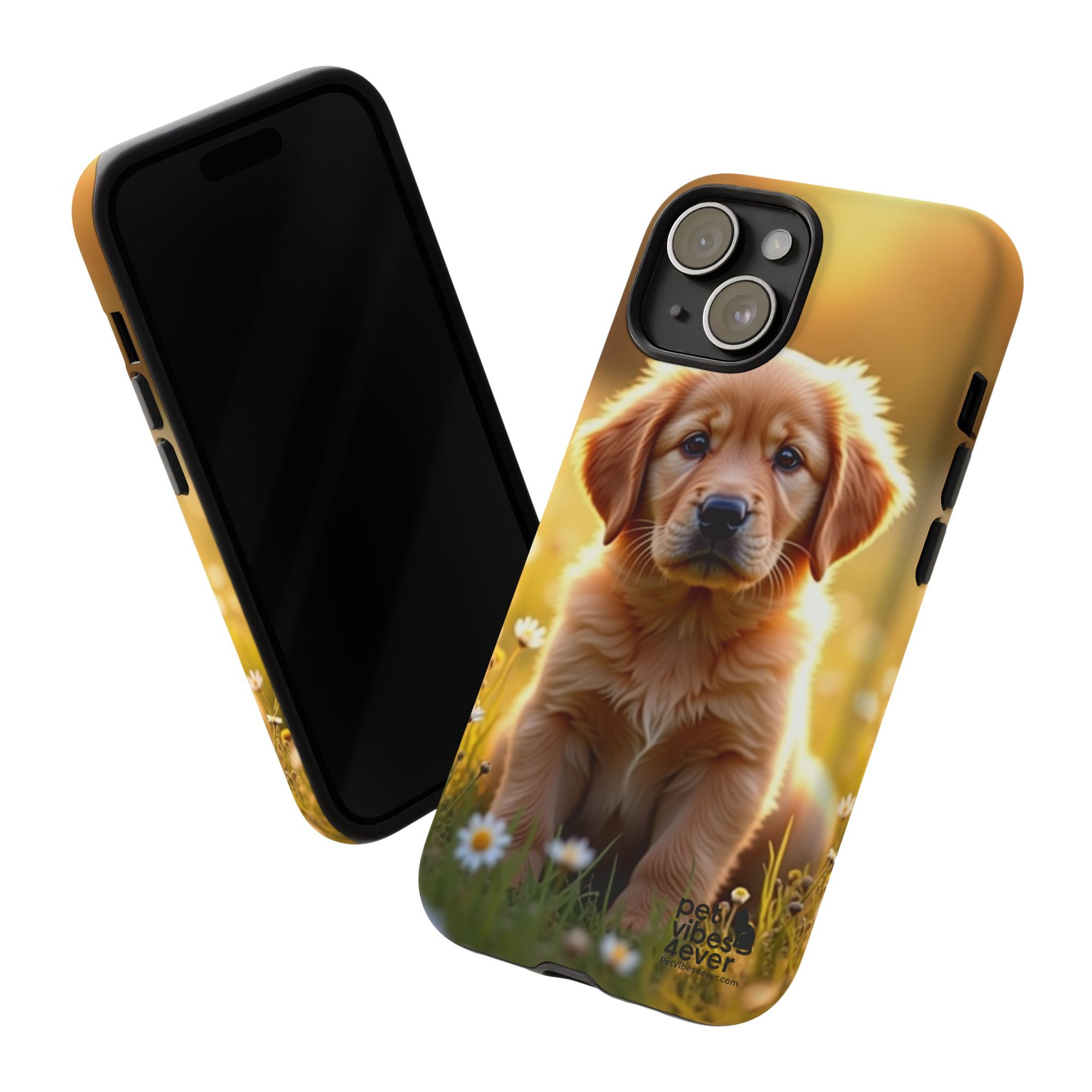 Golden Retriever Phone Case, Cute Dog Phone Cover, Pet Lover Gift, Tough Phone Cases, Puppy Design Mobile Protector