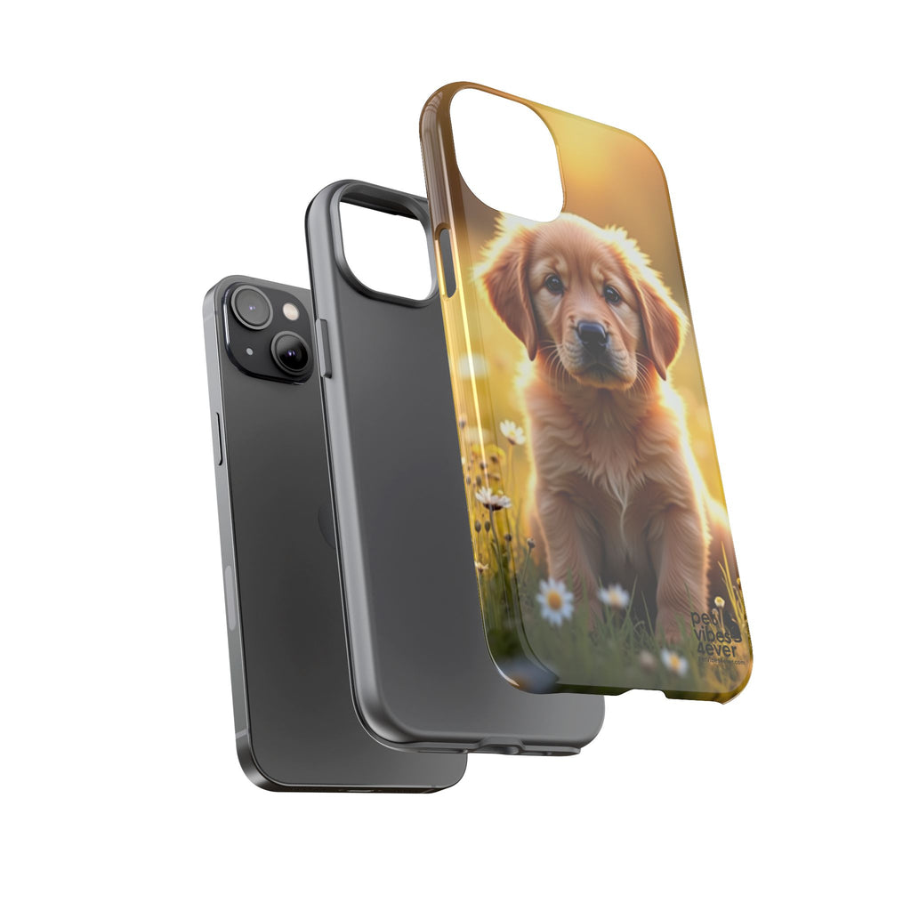 Golden Retriever Phone Case, Cute Dog Phone Cover, Pet Lover Gift, Tough Phone Cases, Puppy Design Mobile Protector